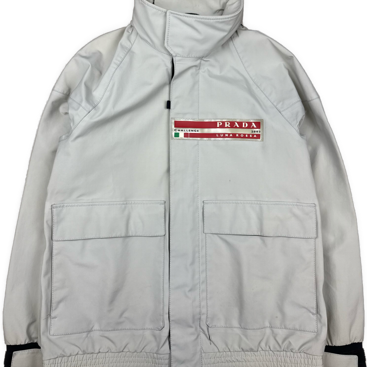 vintage Prada Luna Rossa 2003 windbreaker {L} – vierdreineun