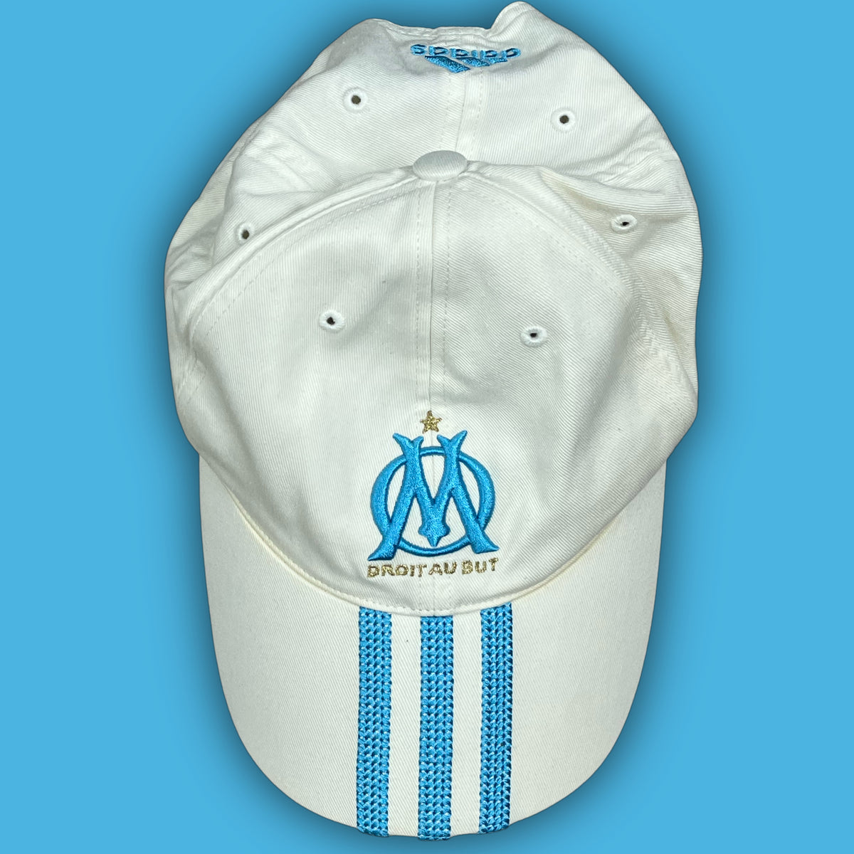 vintage Adidas Olympique Marseille cap vierdreineun