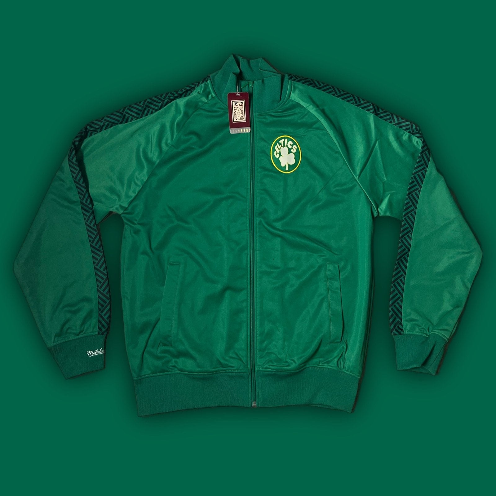 Mitchell & Ness Boston Celtics trackjacket DSWT {L} - 439sportswear