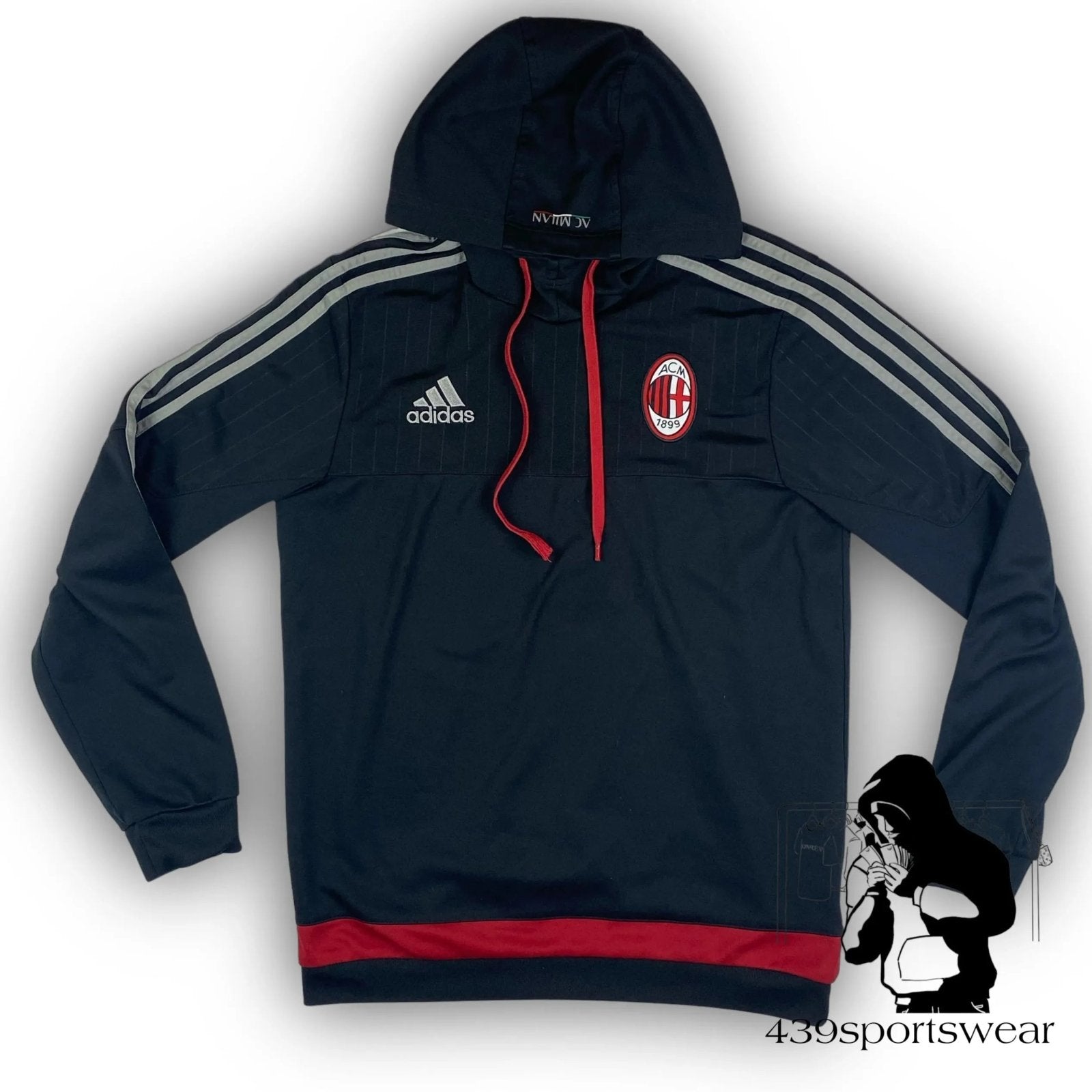 vintage Adidas Ac Milan hoodie Adidas