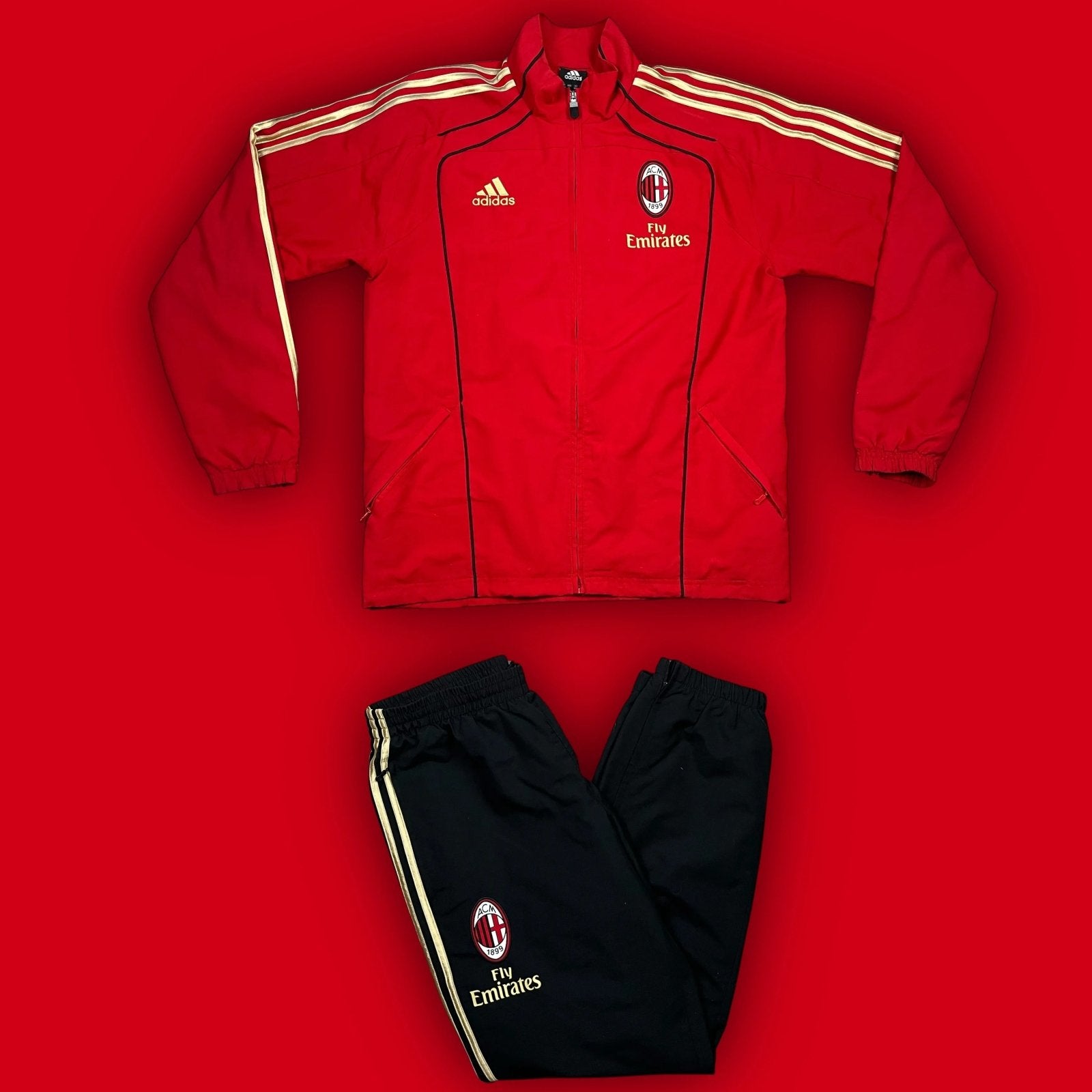 vintage Adidas Ac Milan tracksuit Adidas