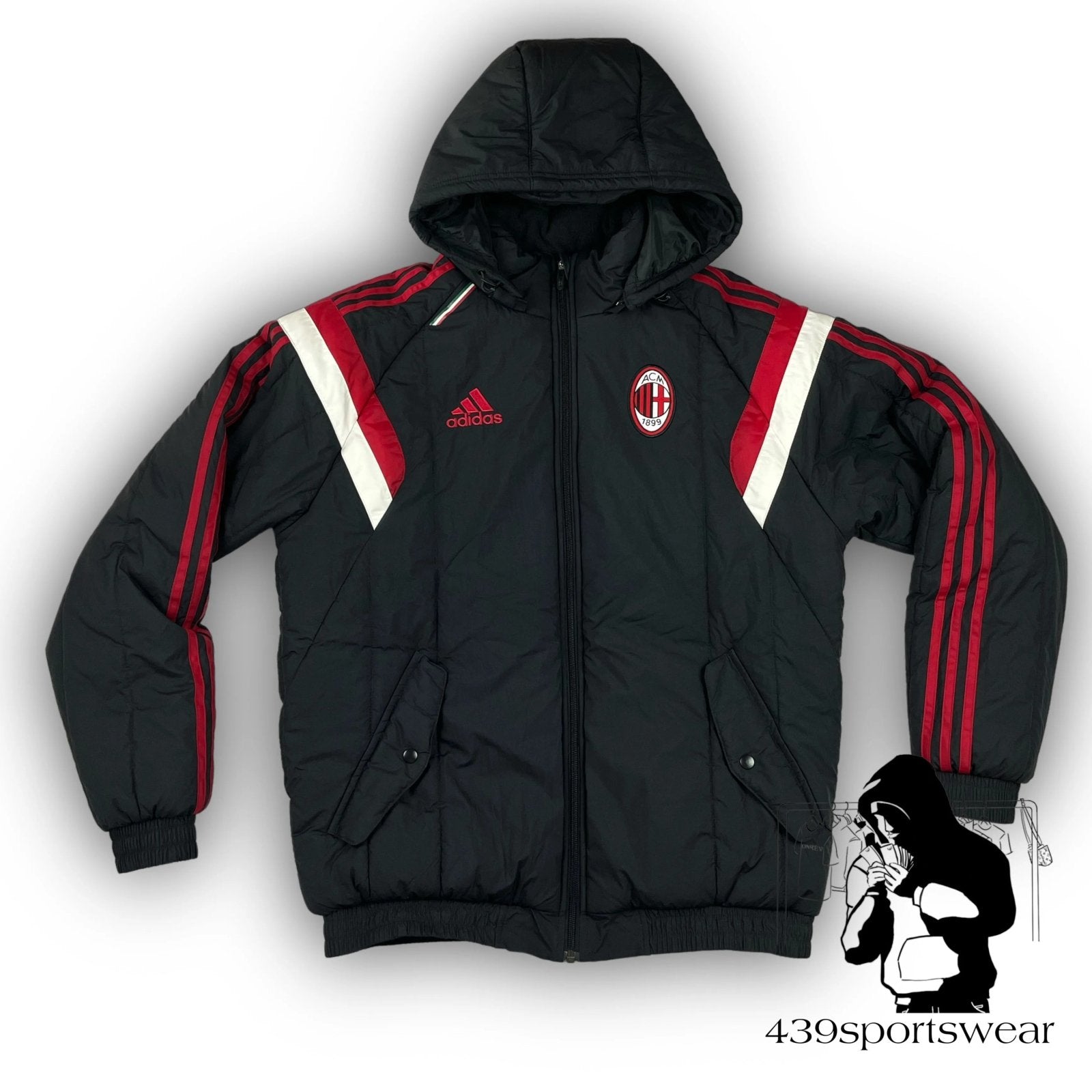 vintage Adidas Ac Milan winterjacket Adidas