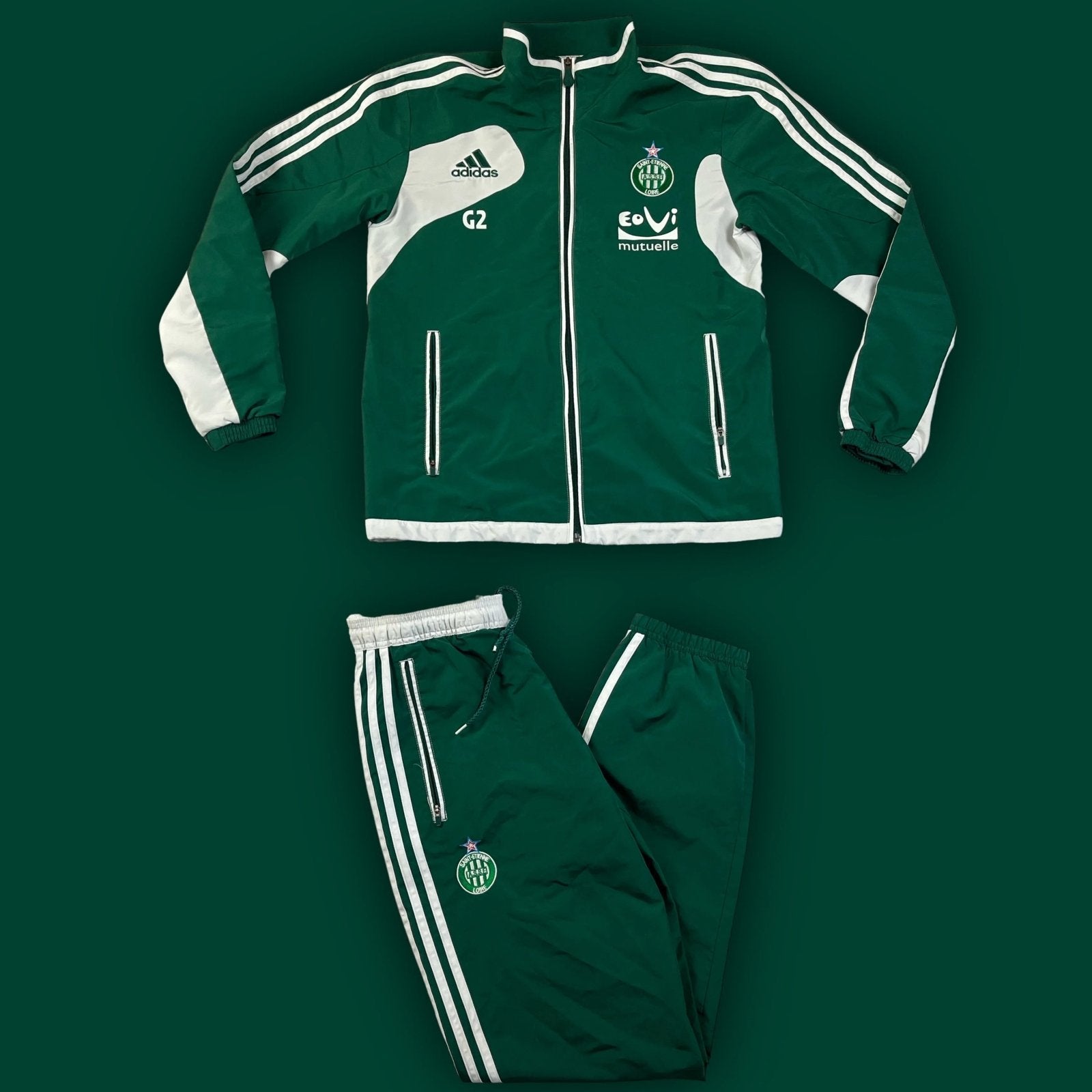 vintage Adidas As Saint Etienne tracksuit Adidas
