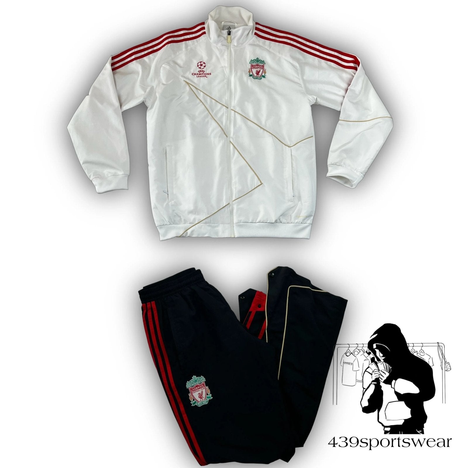 vintage Adidas Fc Liverpool UCL tracksuit Adidas
