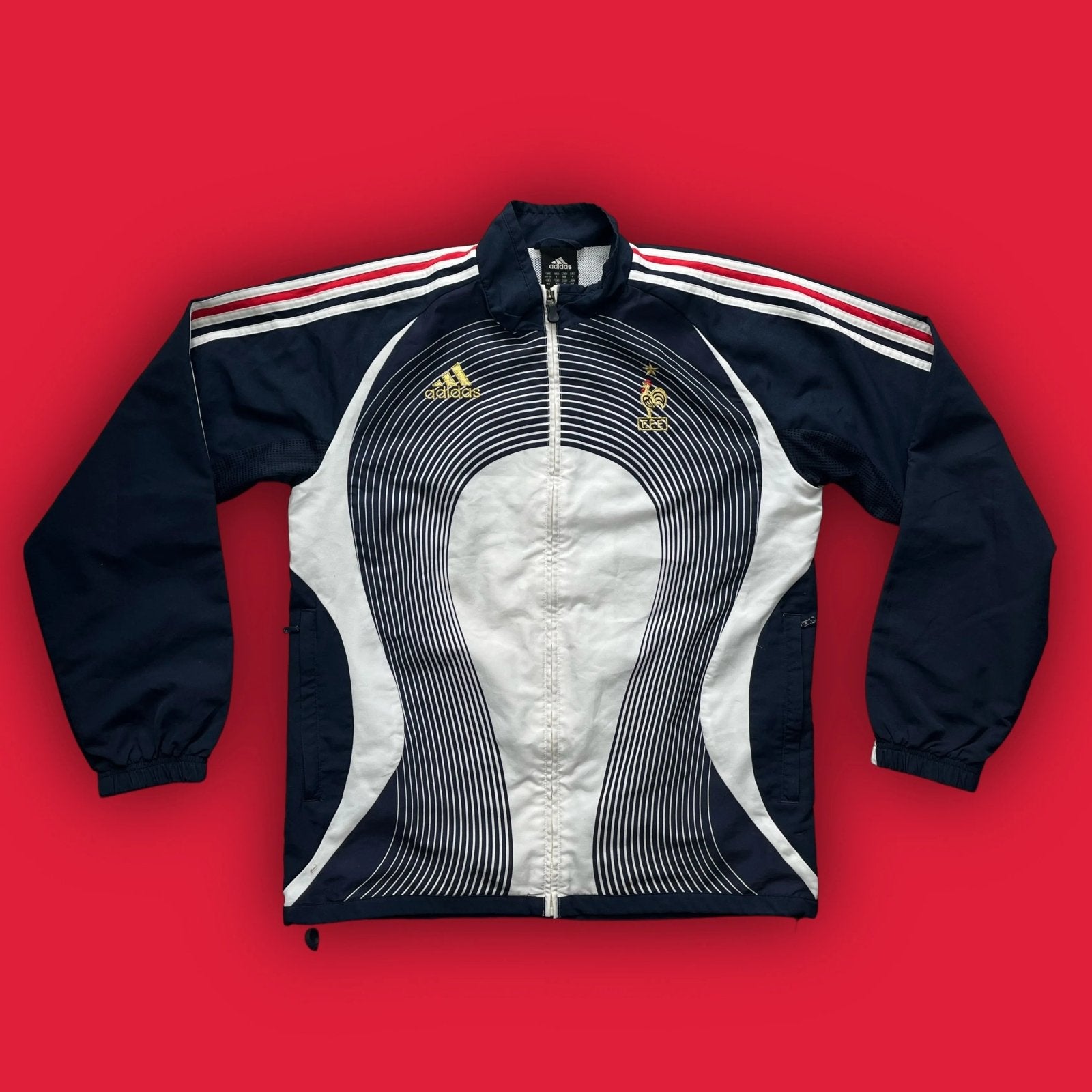 vintage Adidas France windbreaker Adidas