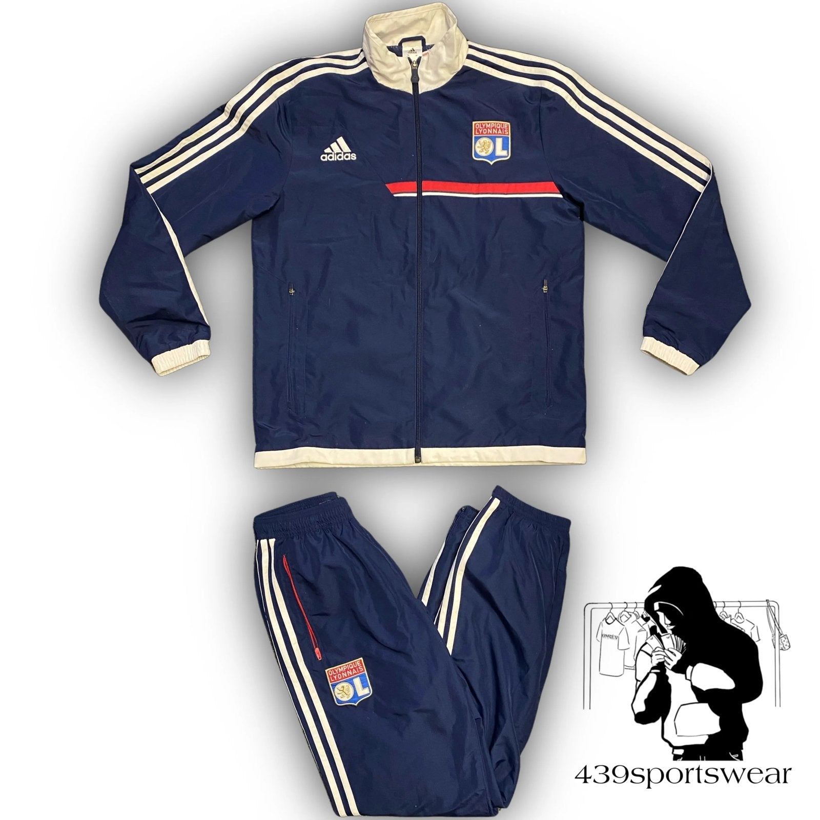 vintage Adidas Olympique Lyon tracksuit Adidas