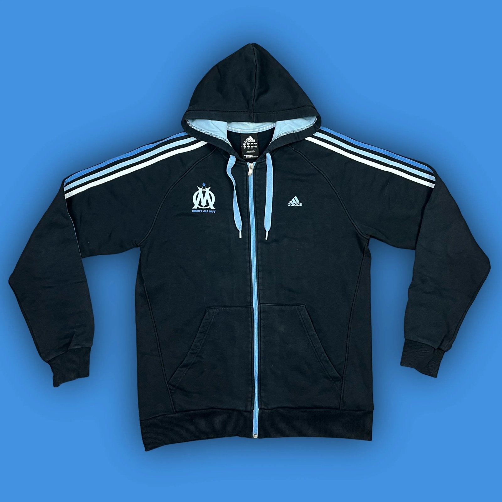 vintage Adidas Olympique Marseille sweatjacket Adidas