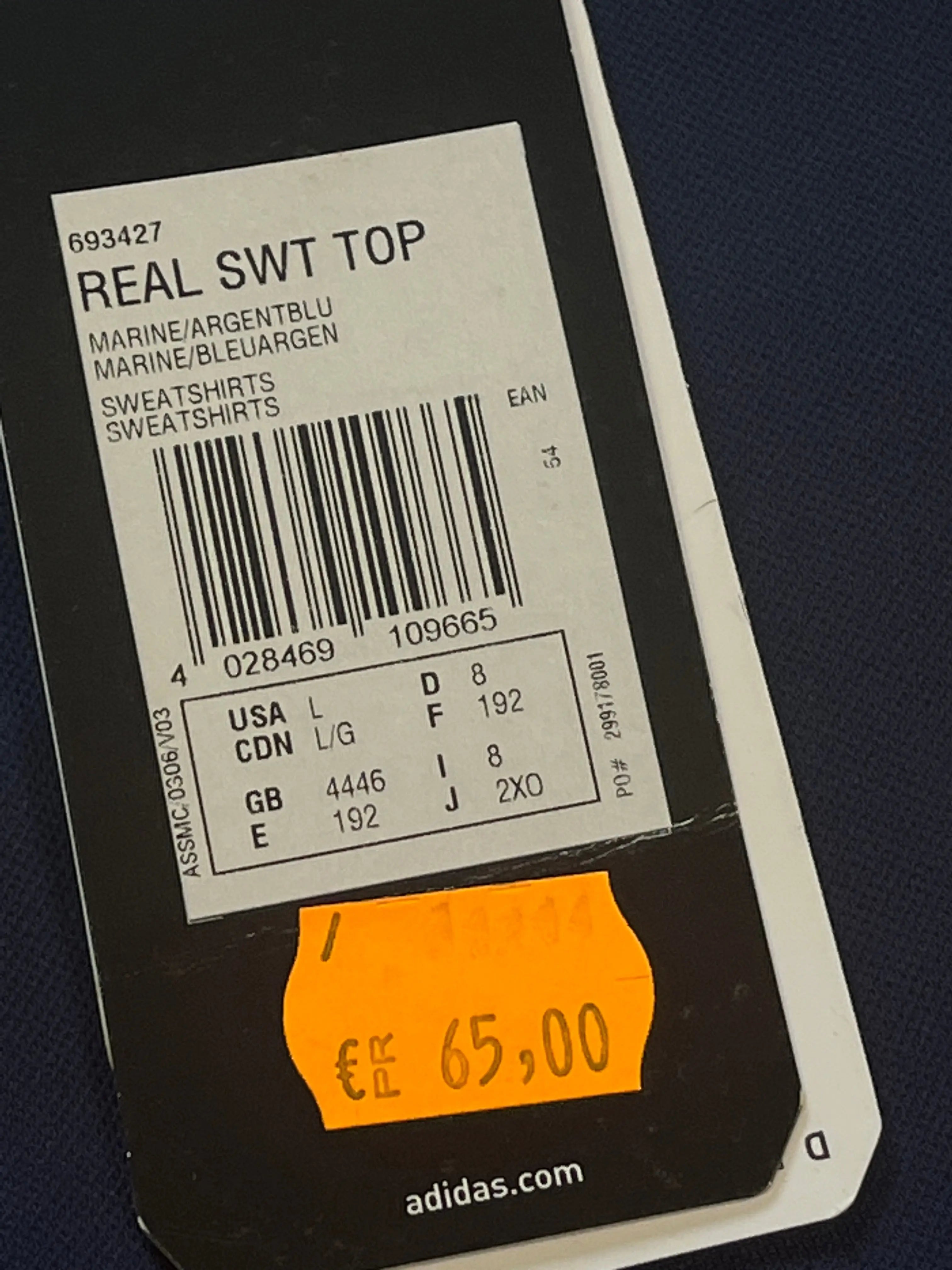 vintage Adidas Real Madrid sweater DSWT Adidas