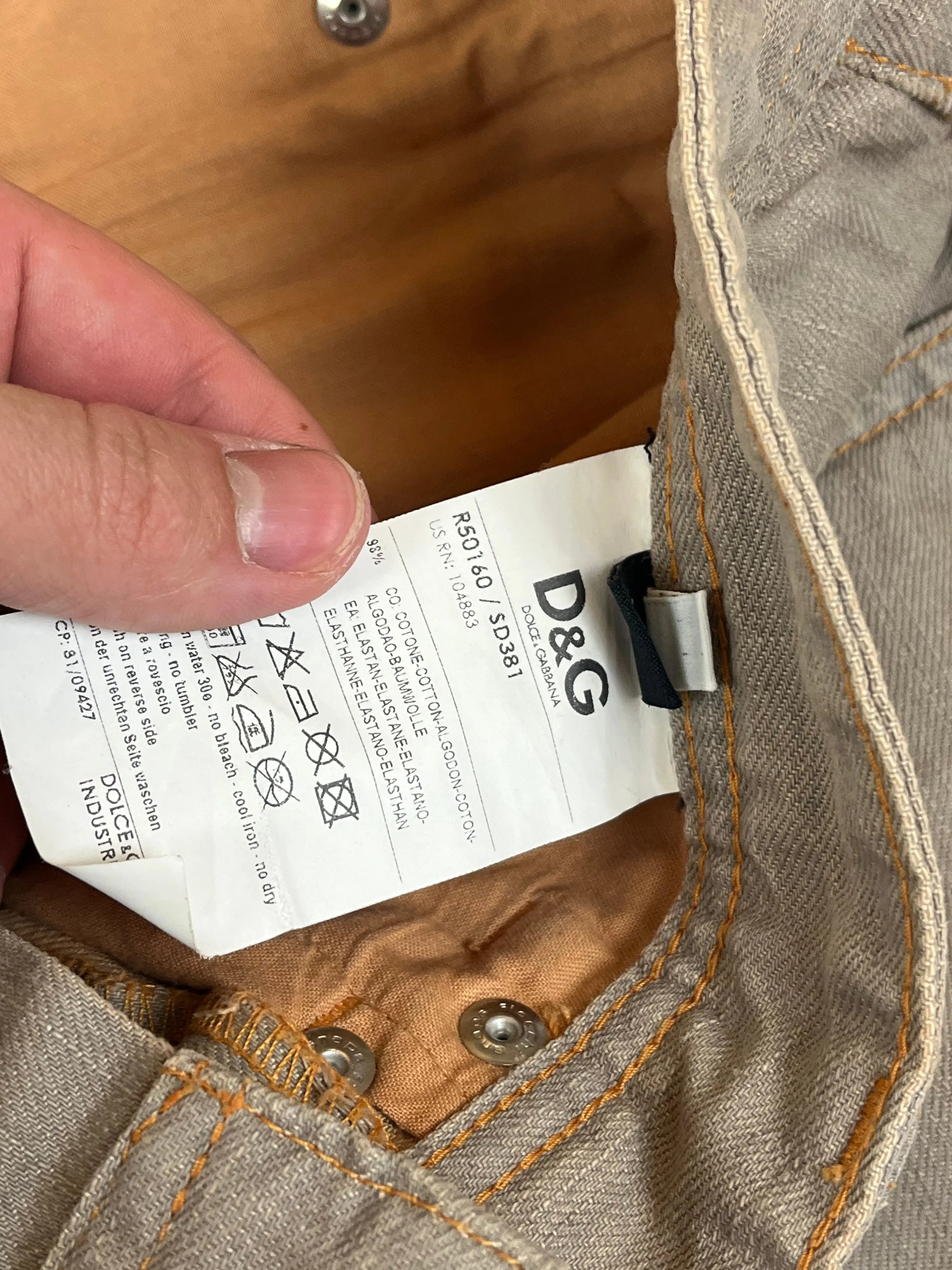 vintage Dolce & Gabbana jeans Dolce & Gabbana