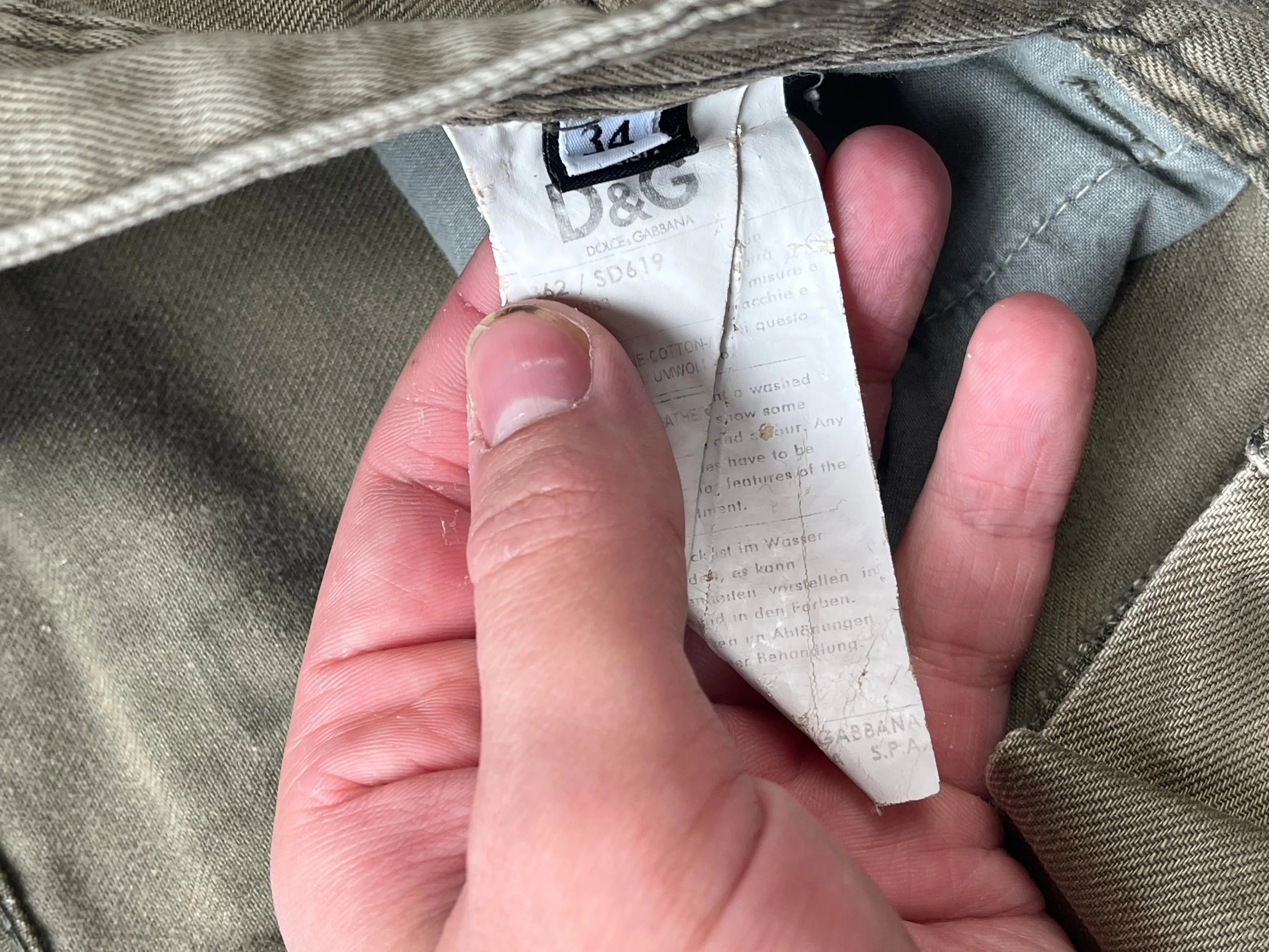 vintage Dolce & Gabbana jeans Dolce & Gabbana