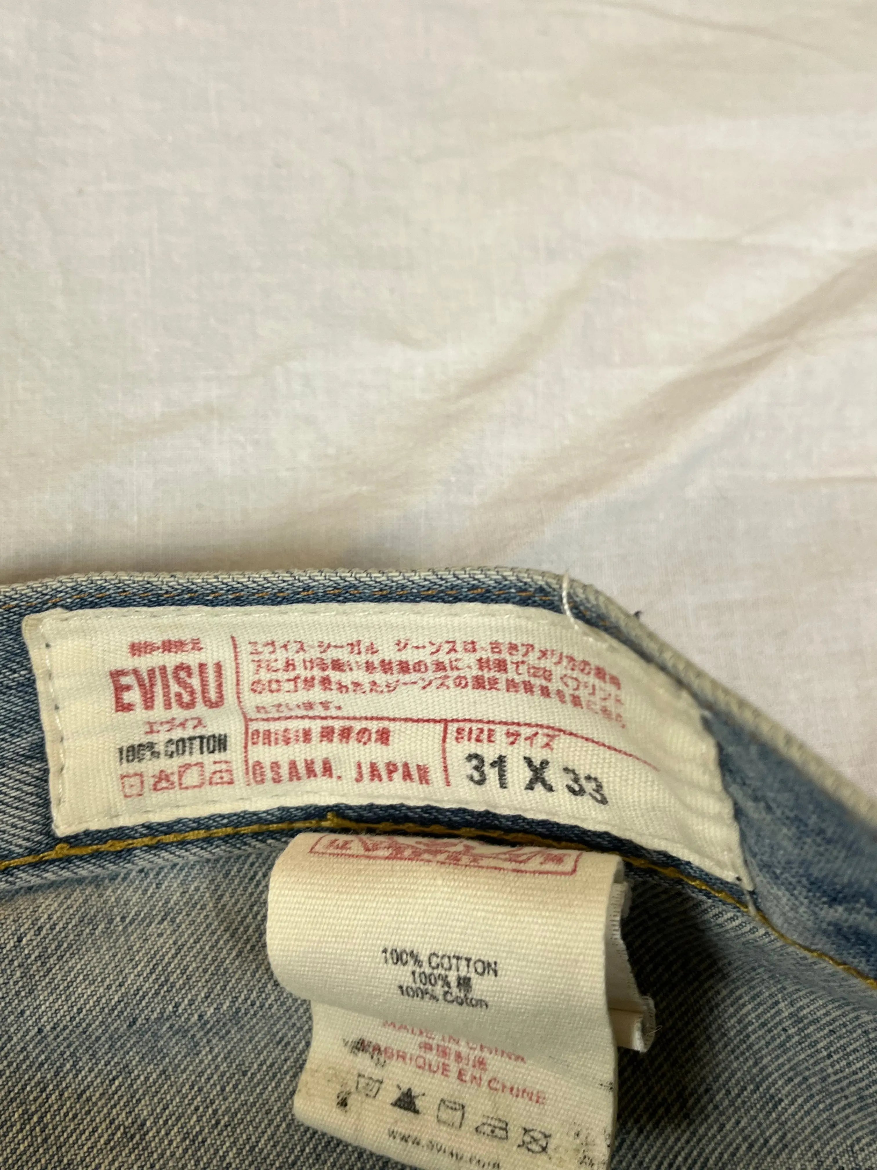vintage Evisu jeans Evisu