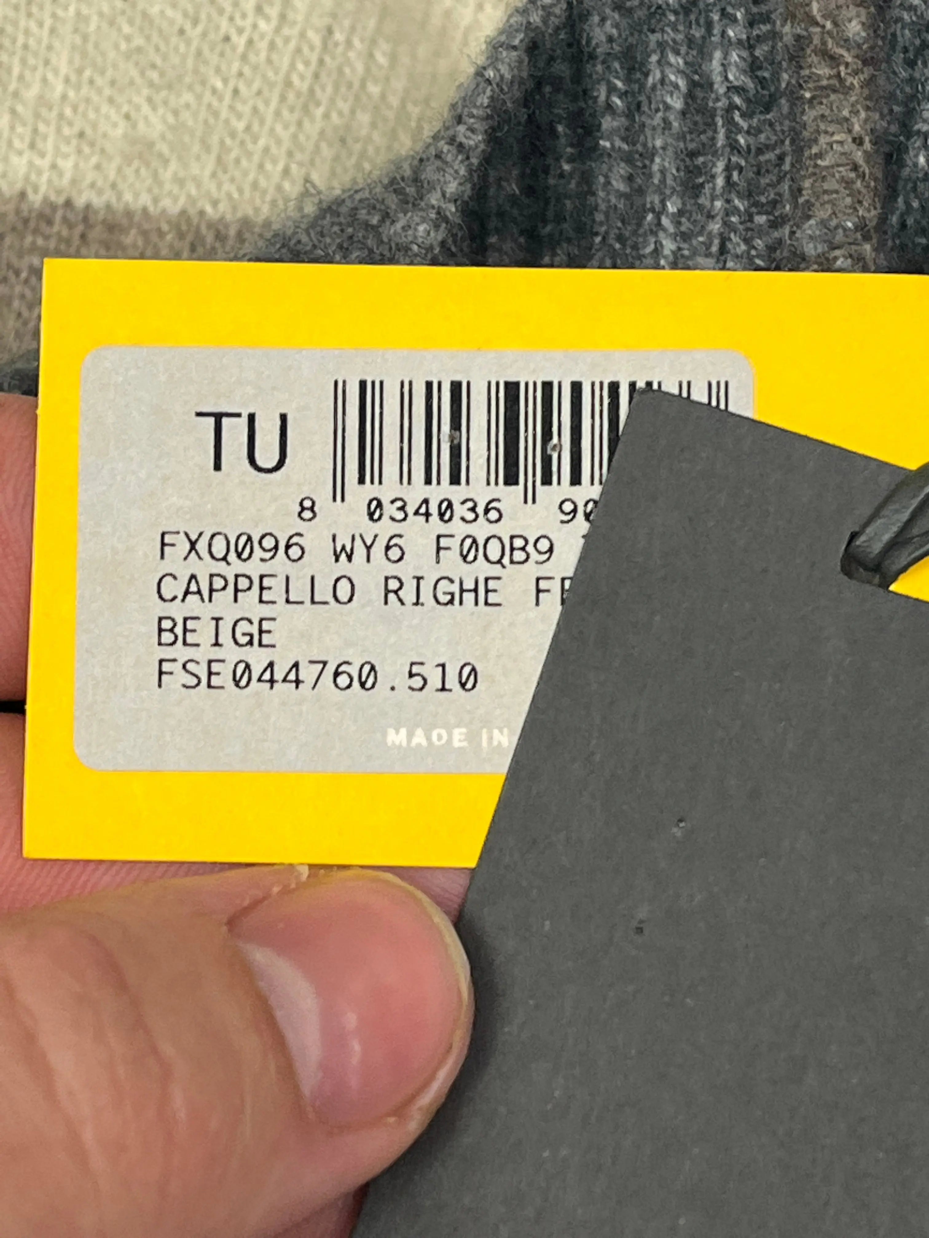 vintage Fendi beanie DSWT Fendi