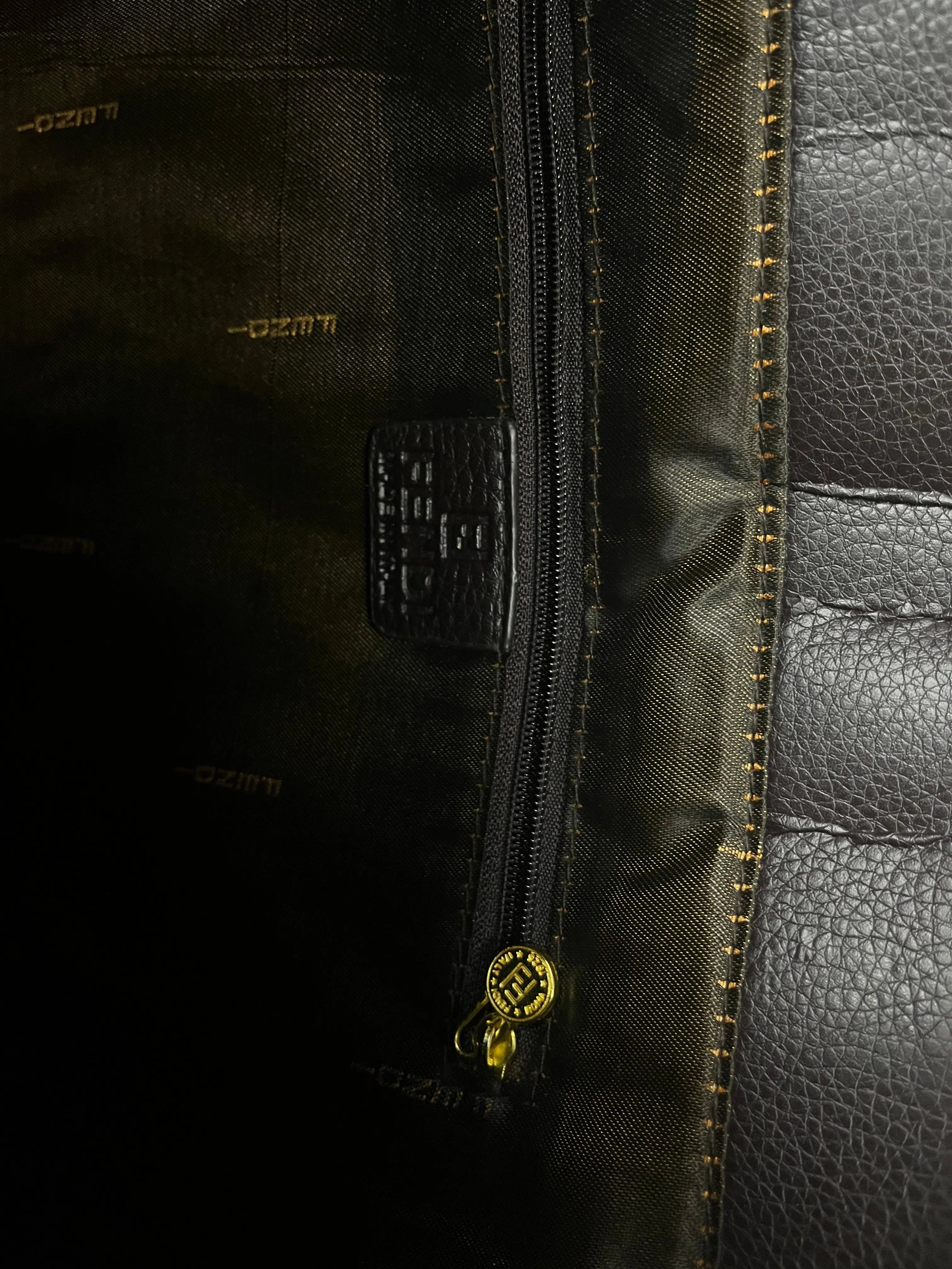 vintage Fendi laptop messenger bag Fendi