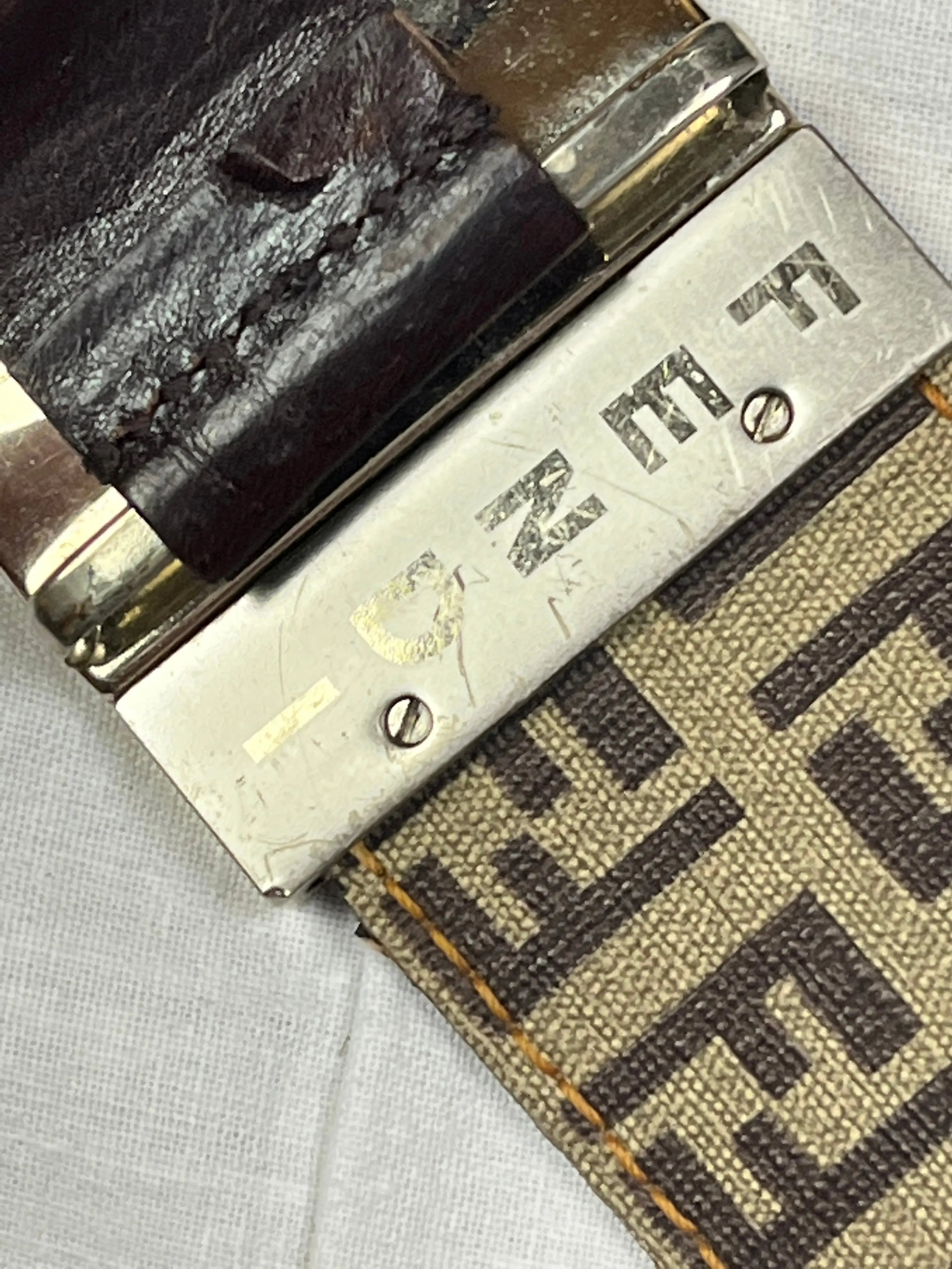 vintage Fendi reversible belt Fendi