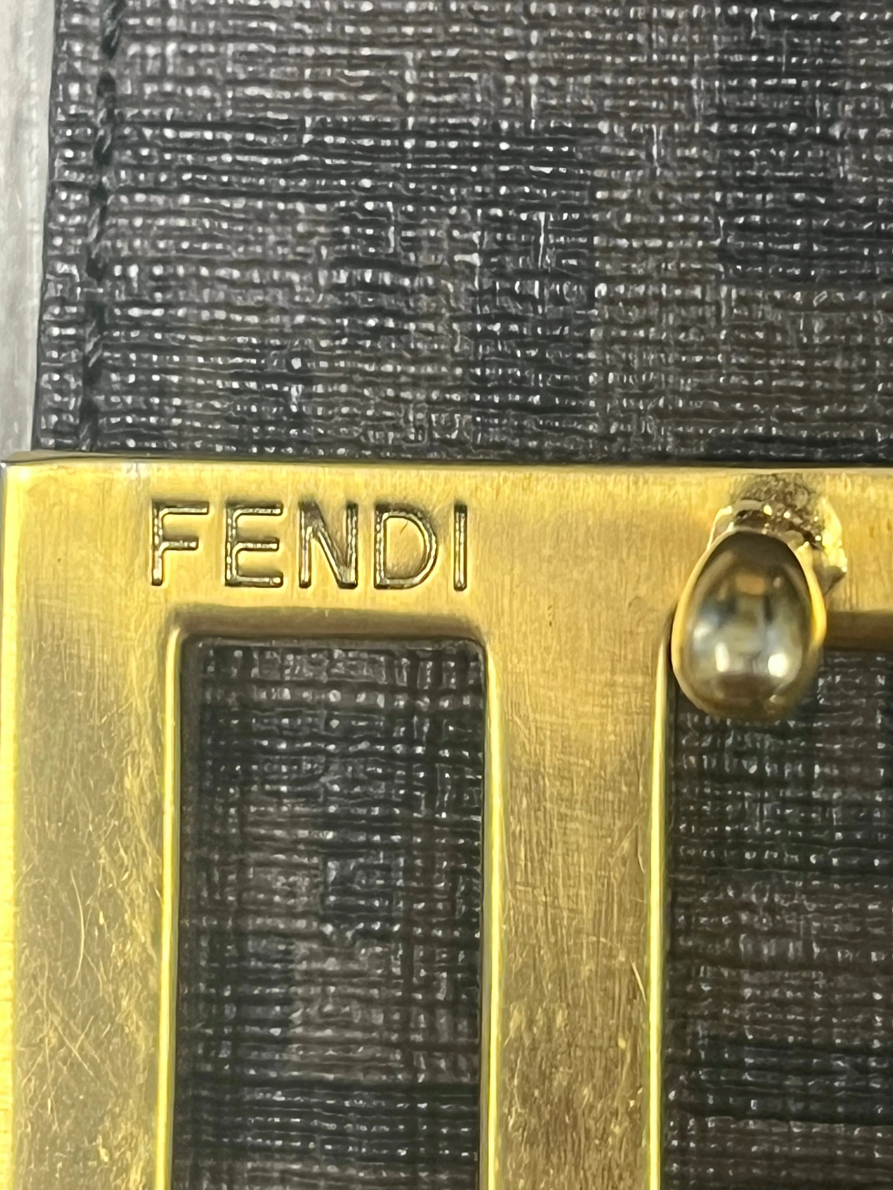 vintage Fendi reversible belt Fendi