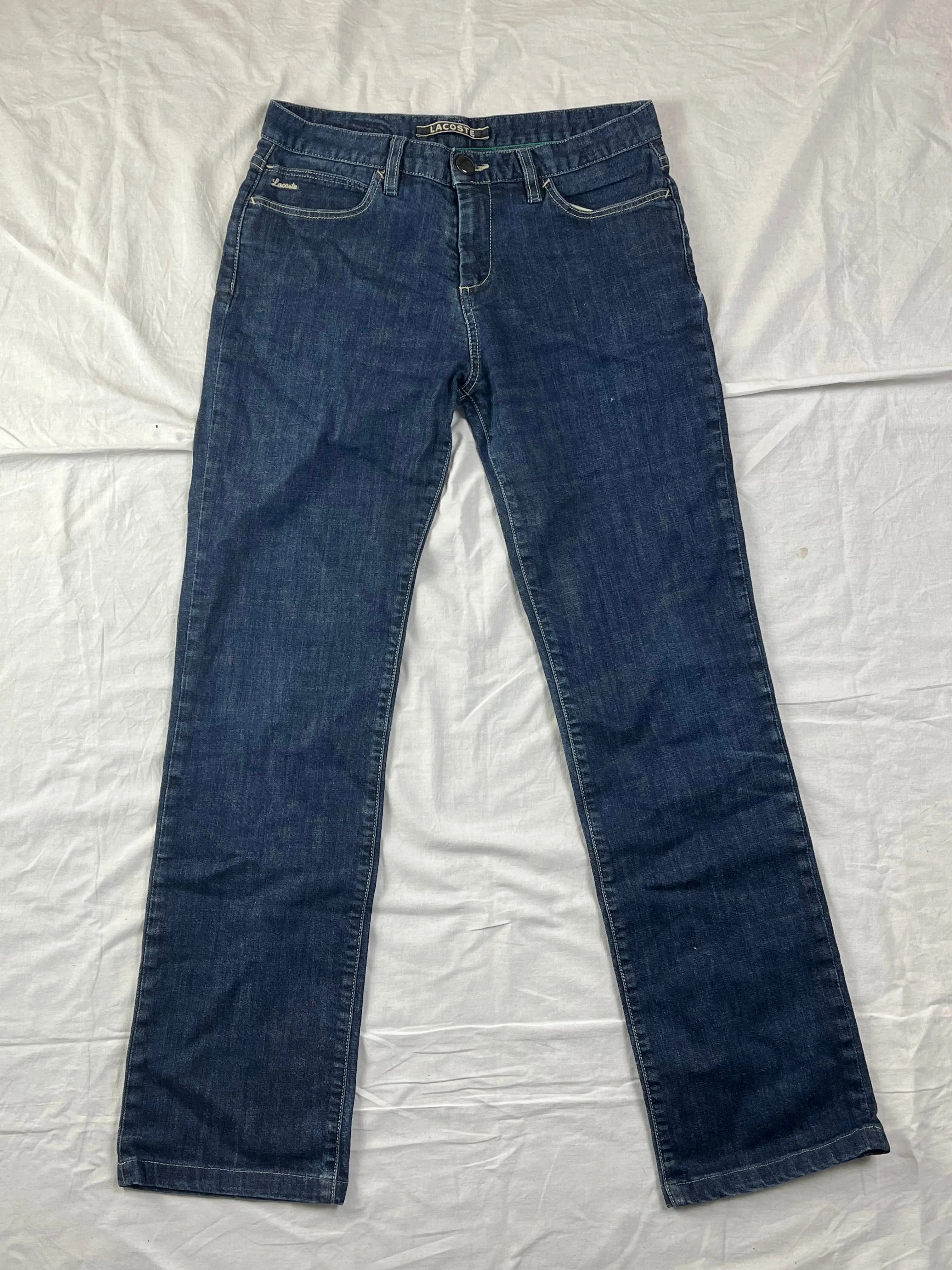 vintage Lacoste jeans with patch Lacoste