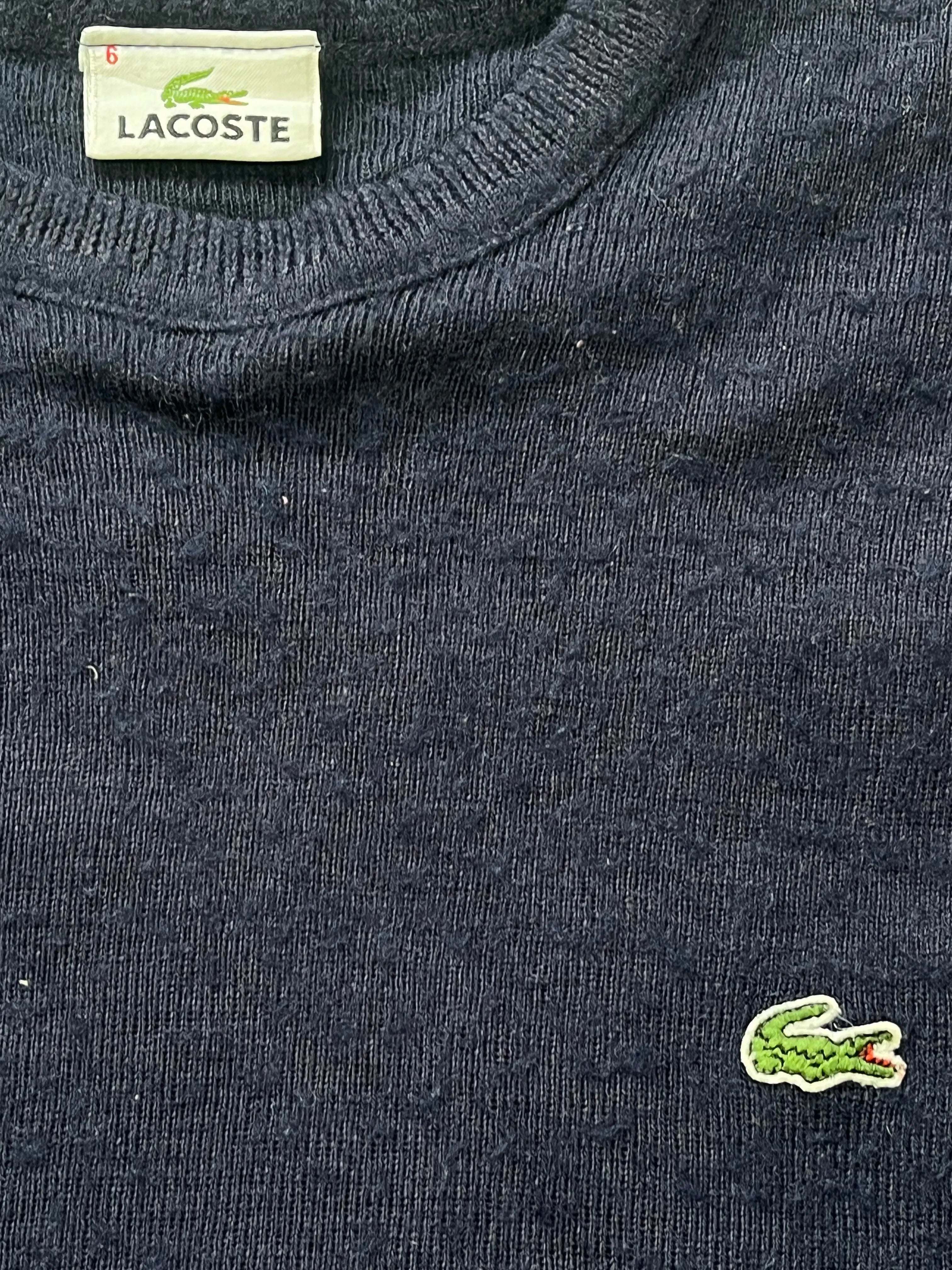 vintage Lacoste knittedsweater Lacoste