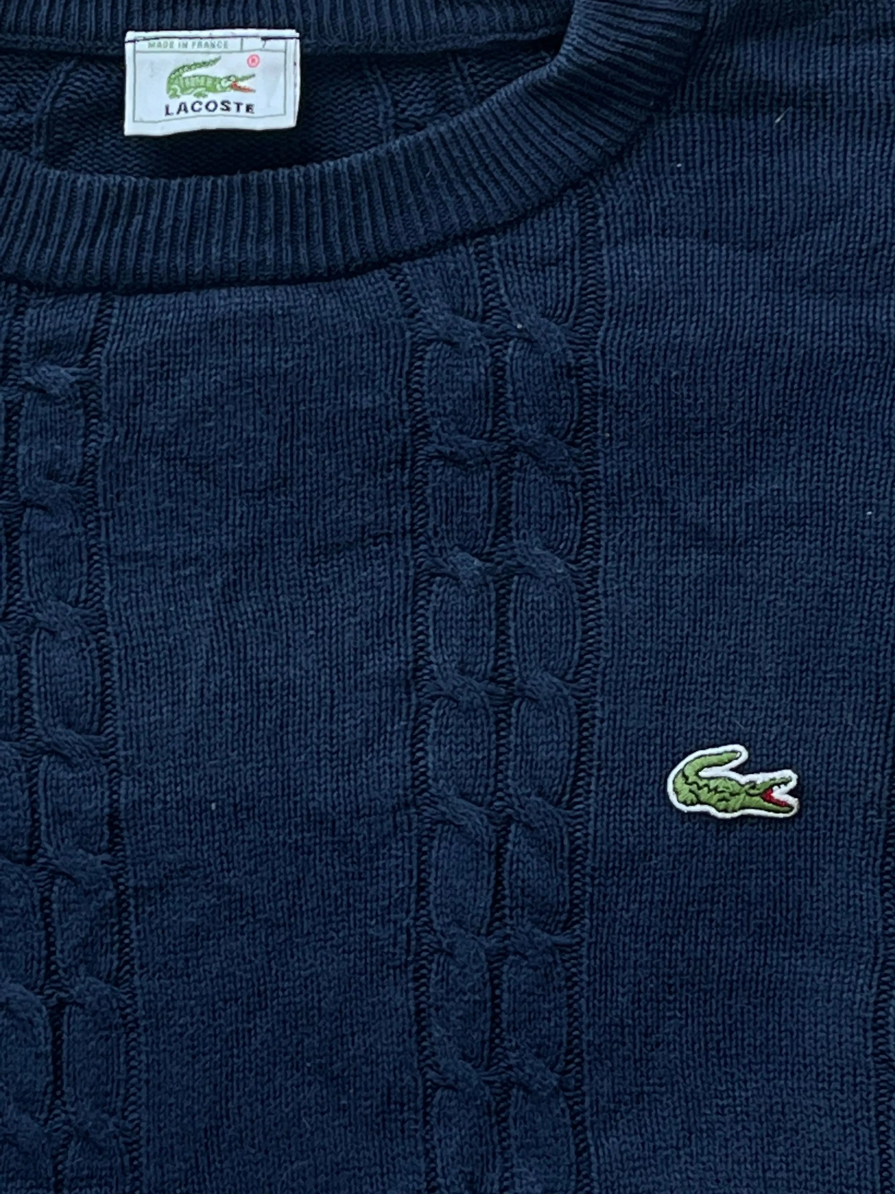 vintage Lacoste knittedsweater Lacoste