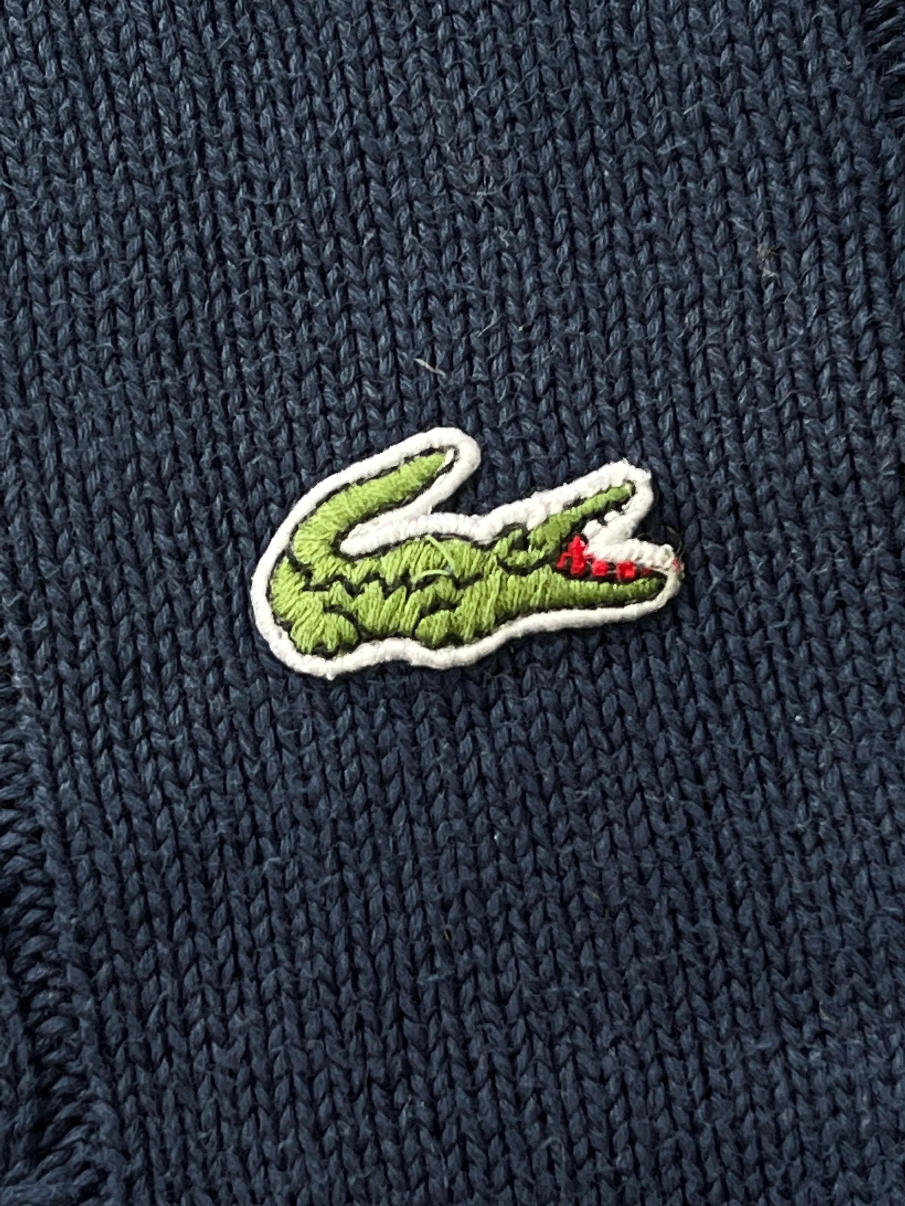vintage Lacoste knittedsweater Lacoste