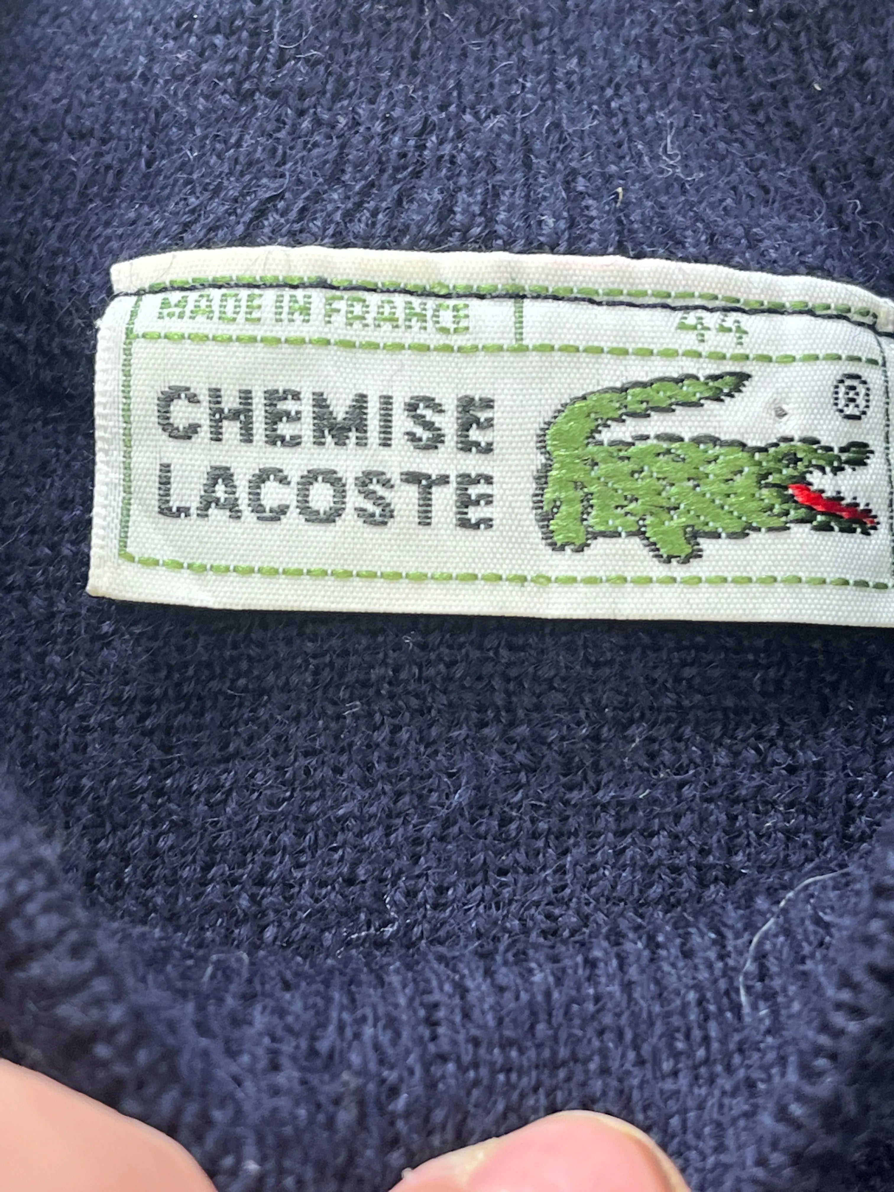 vintage Lacoste knittedsweater Lacoste