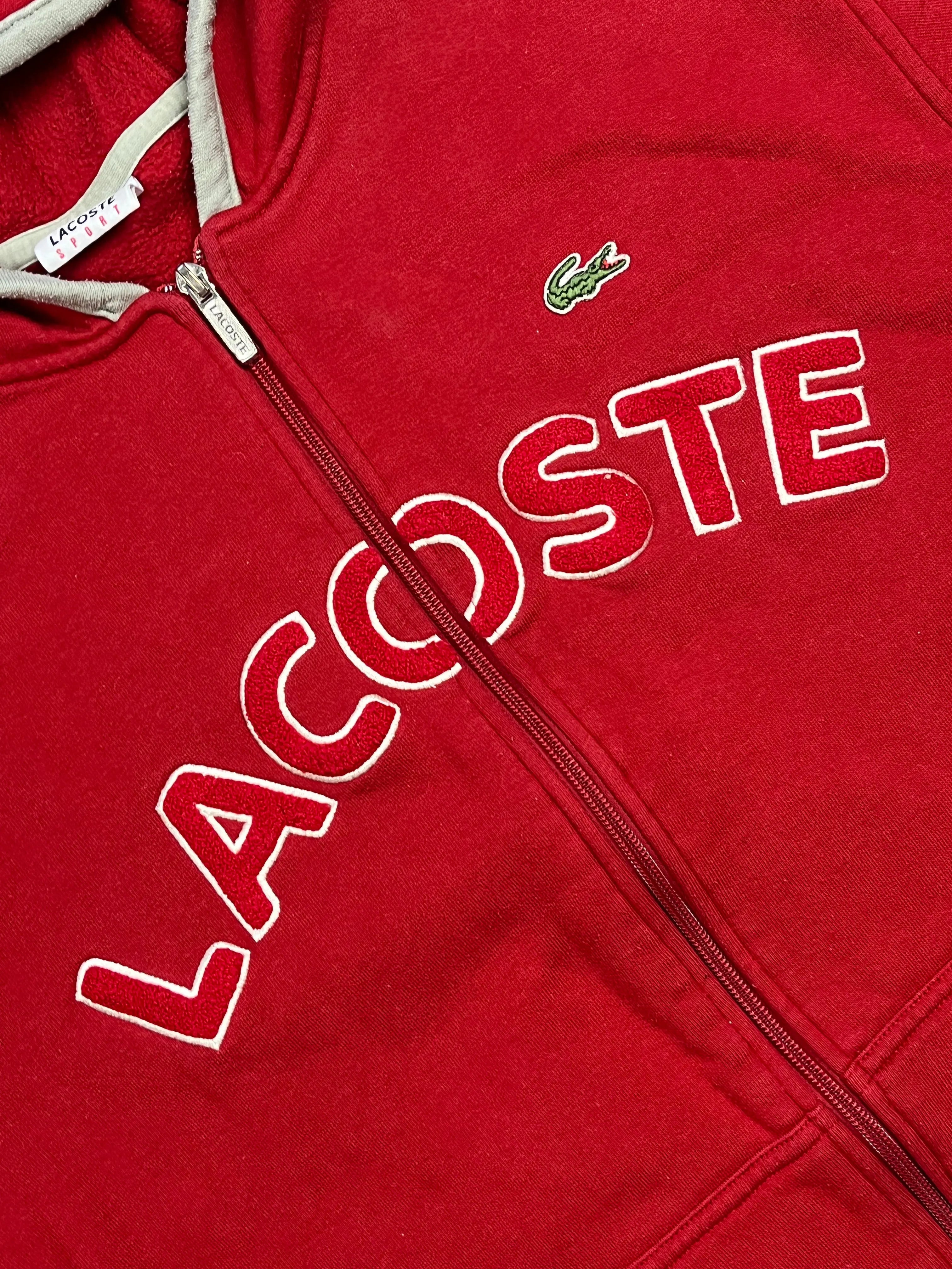 vintage Lacoste spellout sweatjacket Lacoste