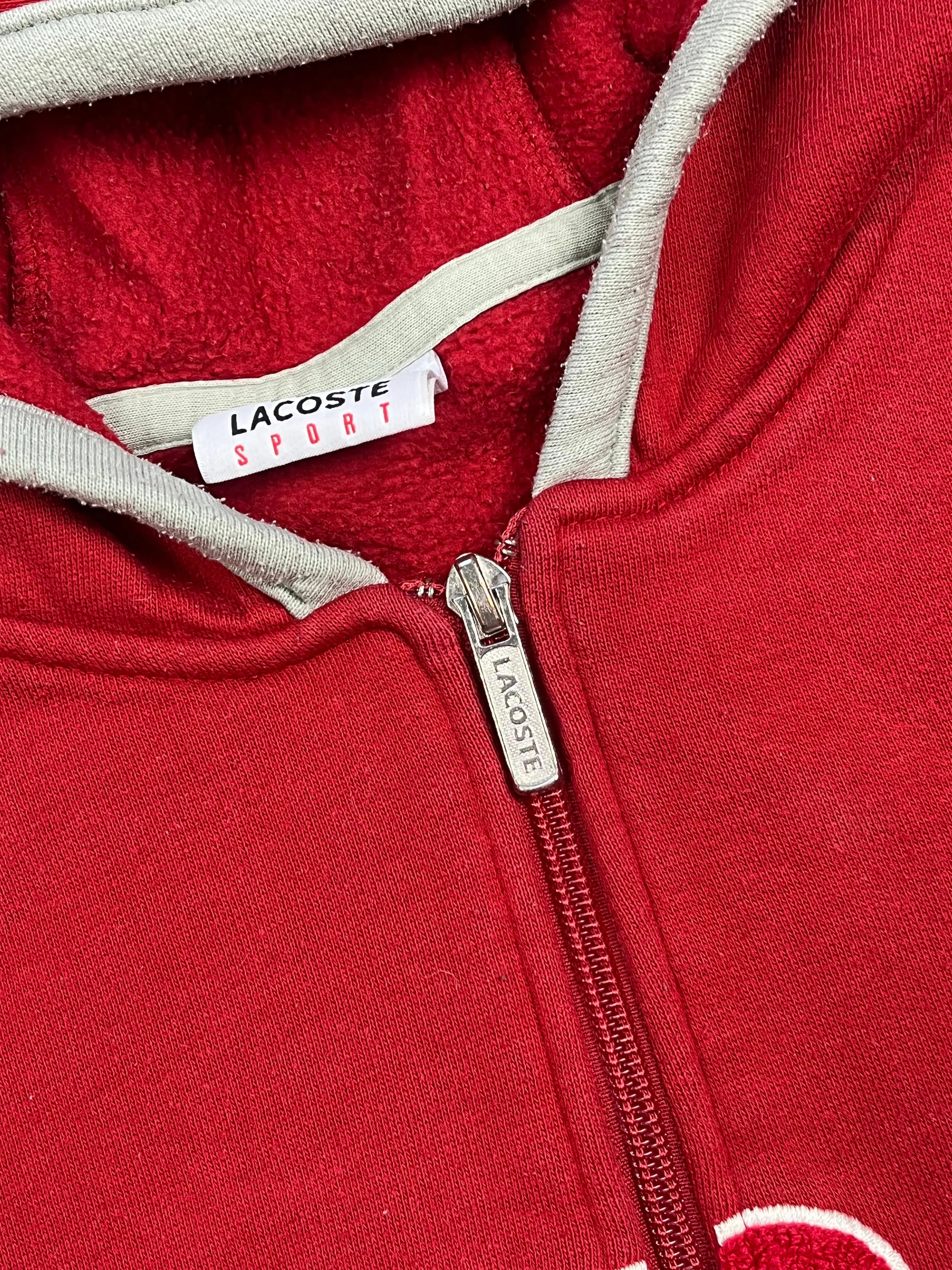 vintage Lacoste spellout sweatjacket Lacoste