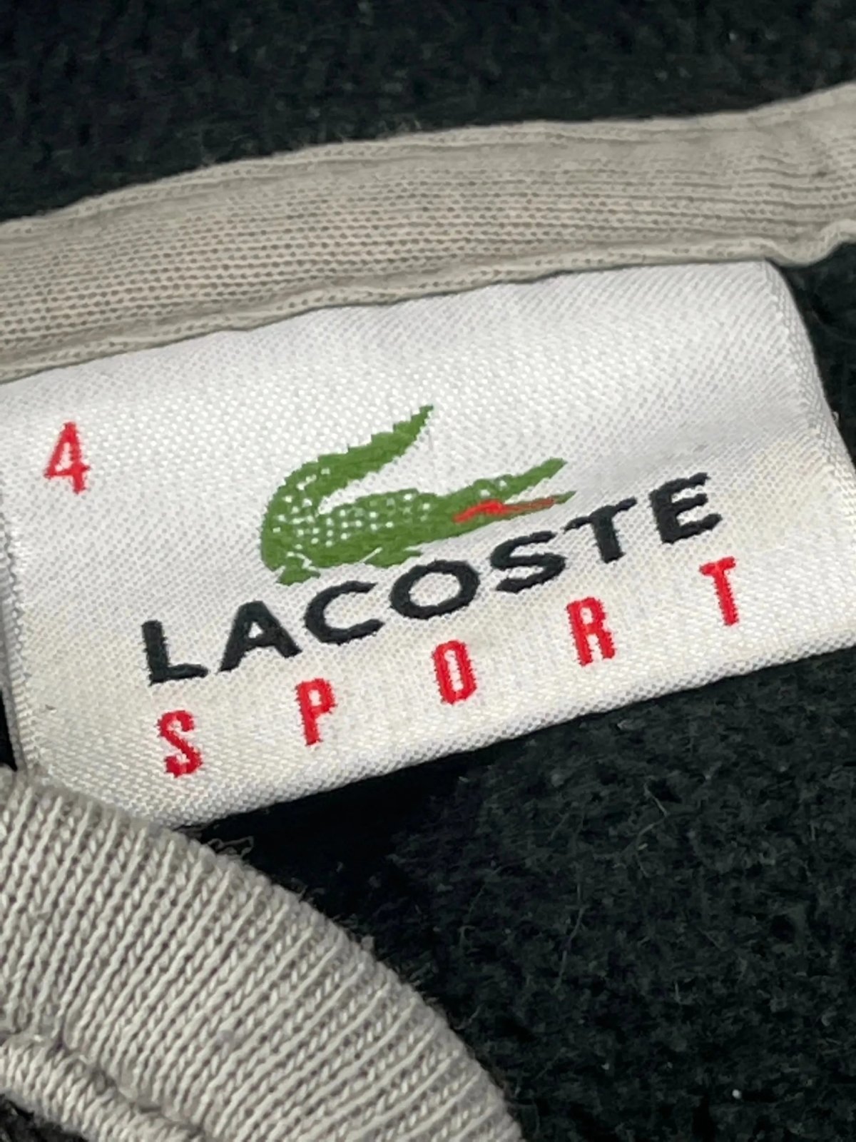 vintage Lacoste sweatjacket Lacoste