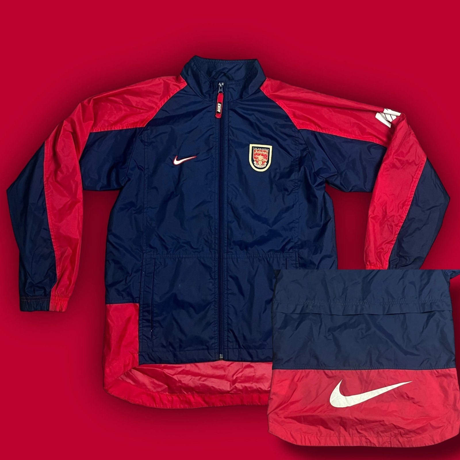 vintage Nike Arsenal windbreaker 1996-2001 Nike