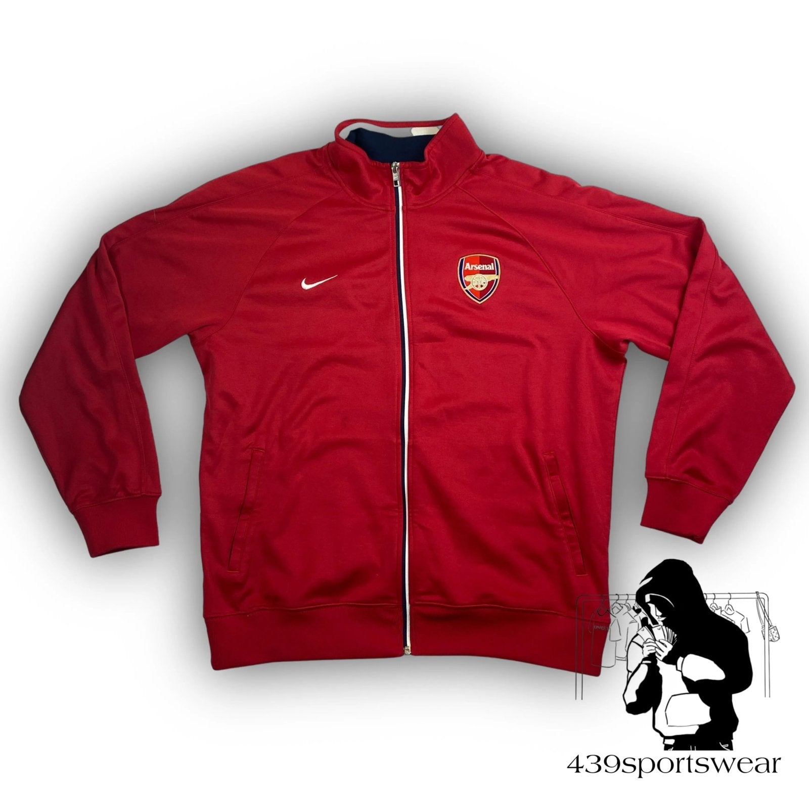 vintage Nike Fc Arsenal trackjacket Nike