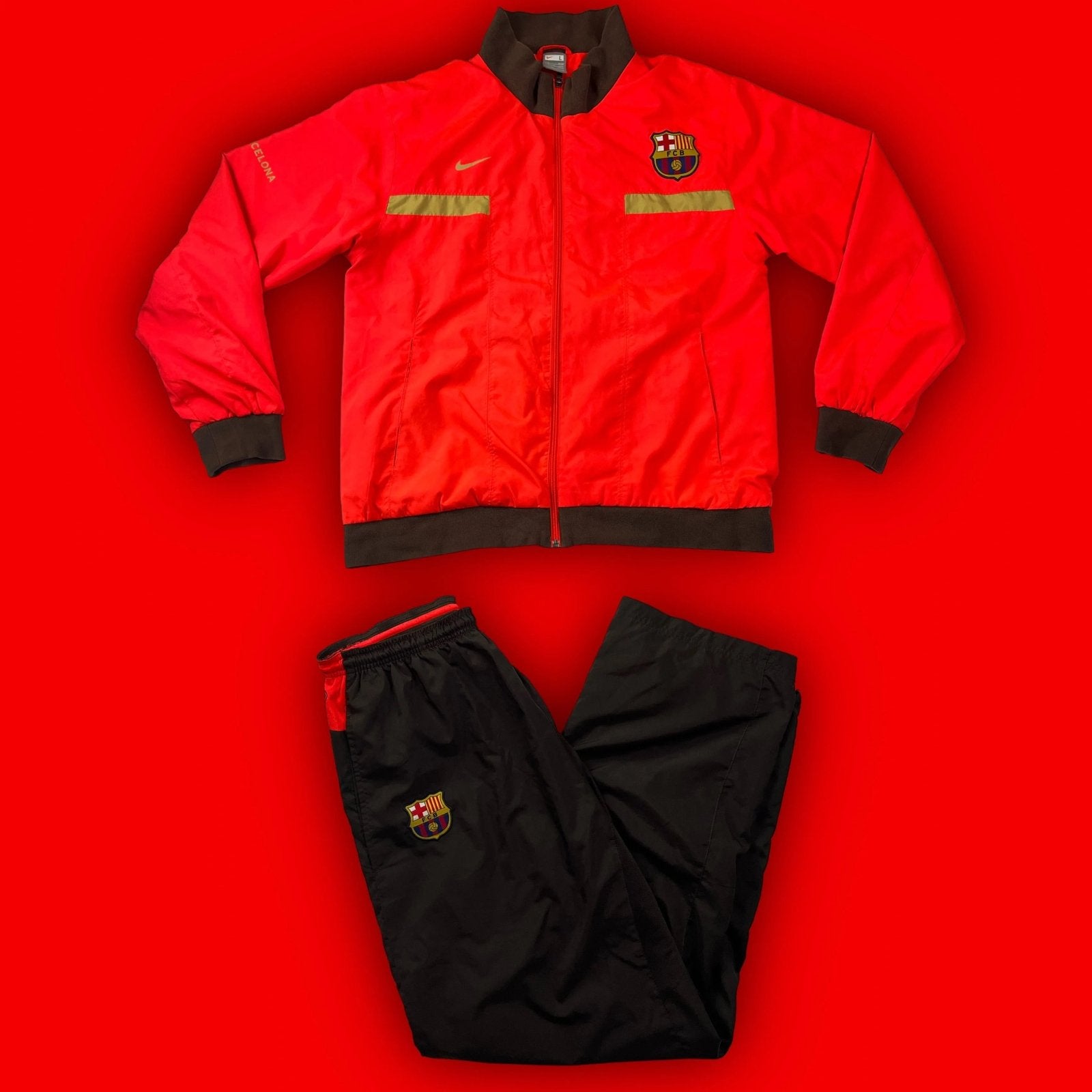 vintage Nike Fc Barcelona tracksuit Nike