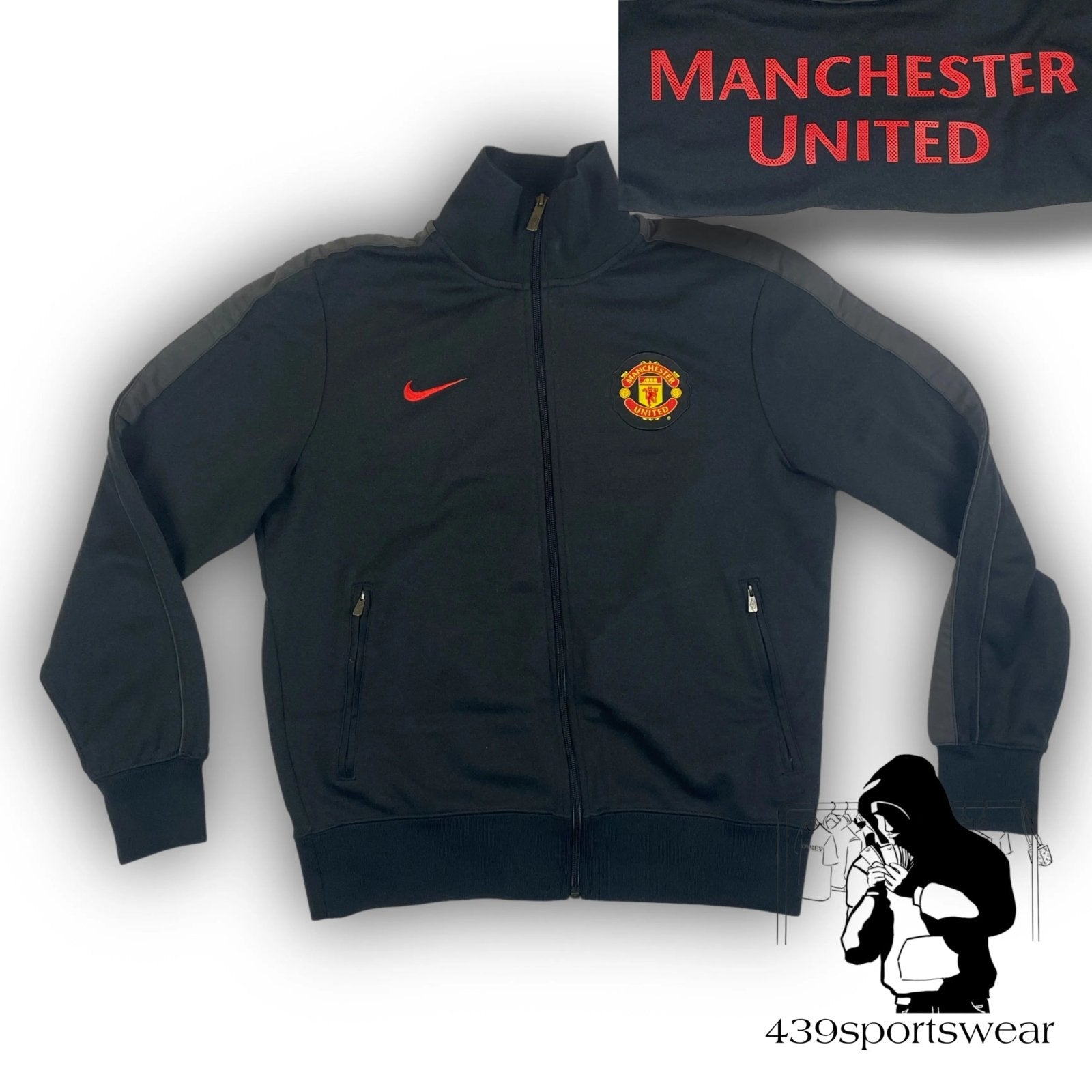 vintage Nike Manchester United trackjacket Nike