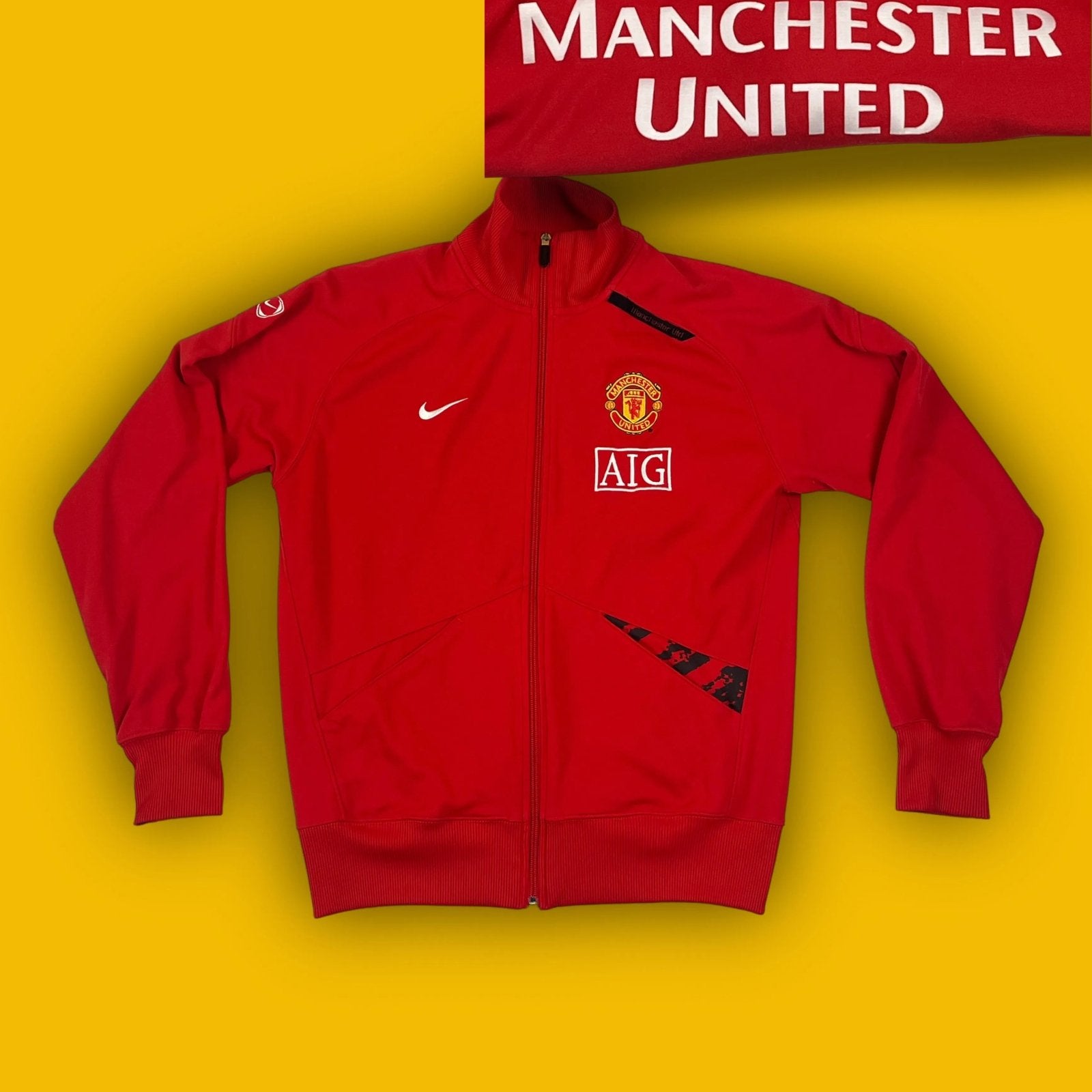 vintage Nike Manchester United trackjacket Nike