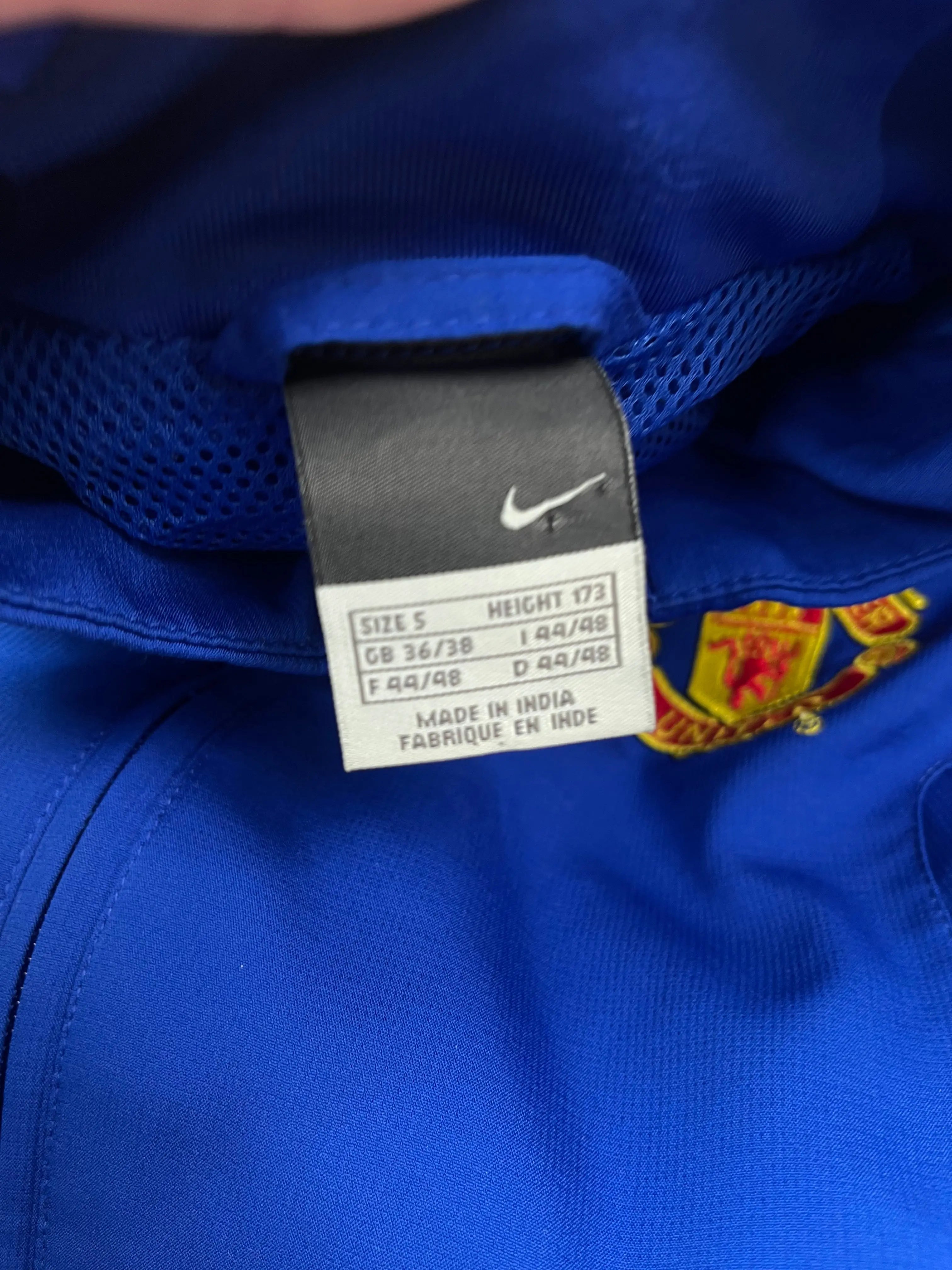 vintage Nike Manchester United windbreaker Nike