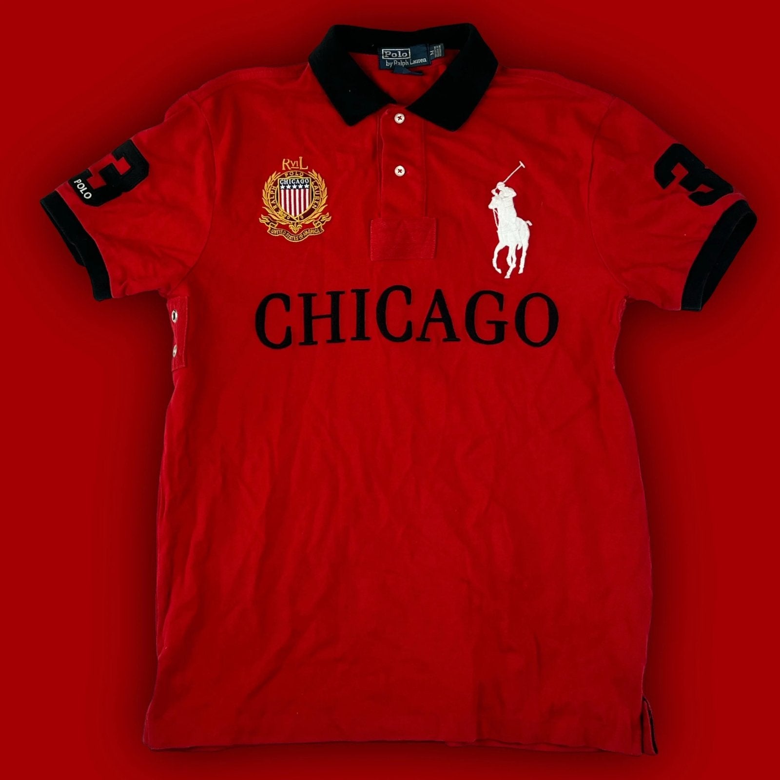 vintage Polo Ralph Lauren CHICAGO polo Polo Ralph Lauren