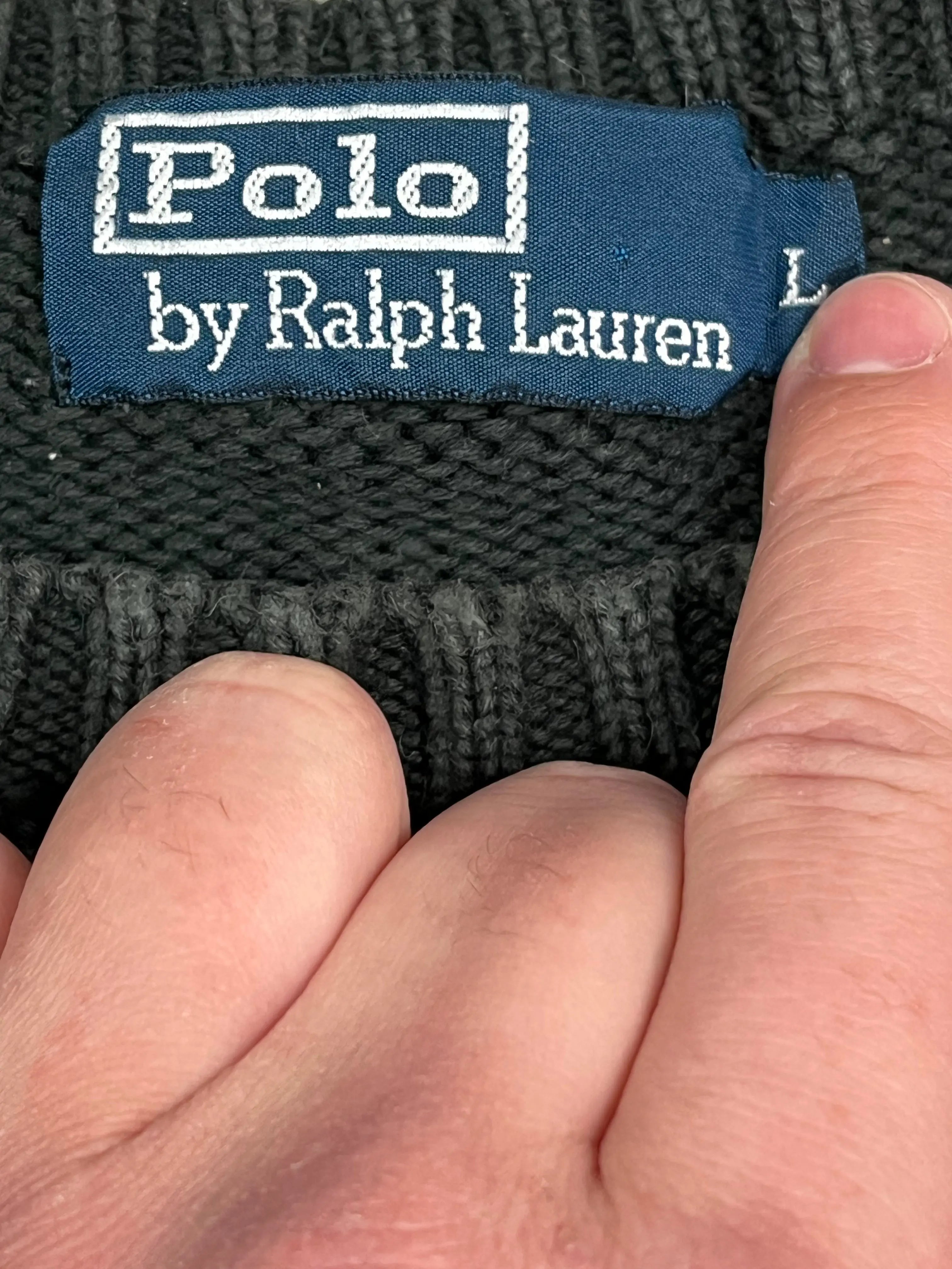 vintage Polo Ralph Lauren knittedsweater Polo Ralph Lauren