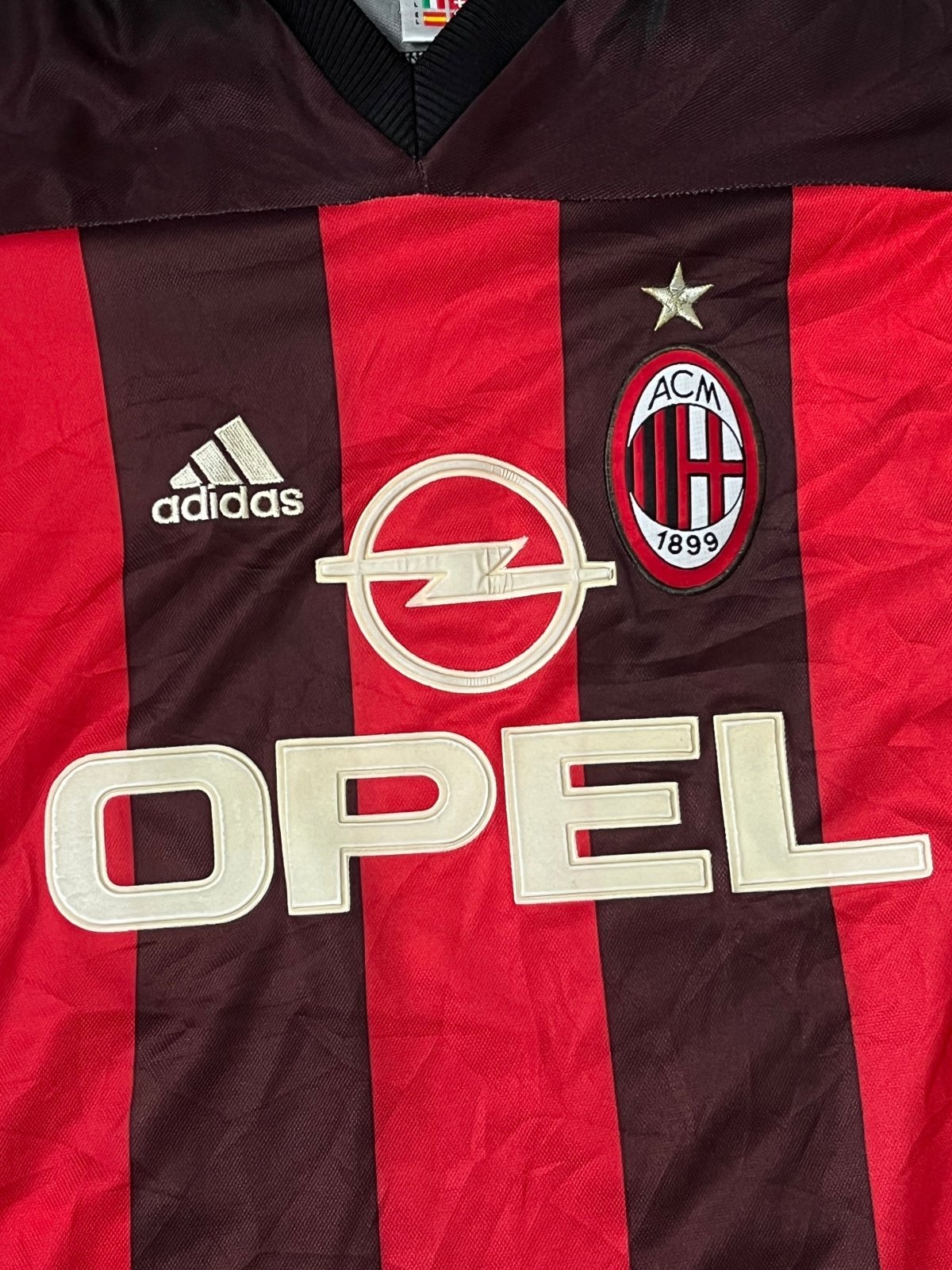 vintage Adidas Ac Milan 2000-2001 home jersey {L-XL} - 439sportswear