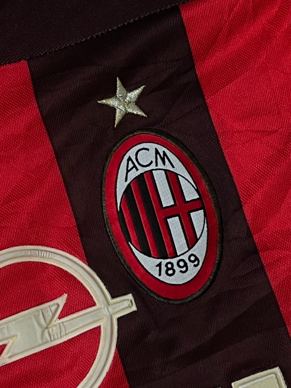 vintage Adidas Ac Milan 2000-2001 home jersey {L-XL} - 439sportswear