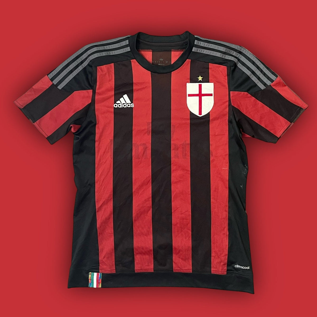 vintage Adidas Ac Milan 2015 2016 home jersey M vierdreineun