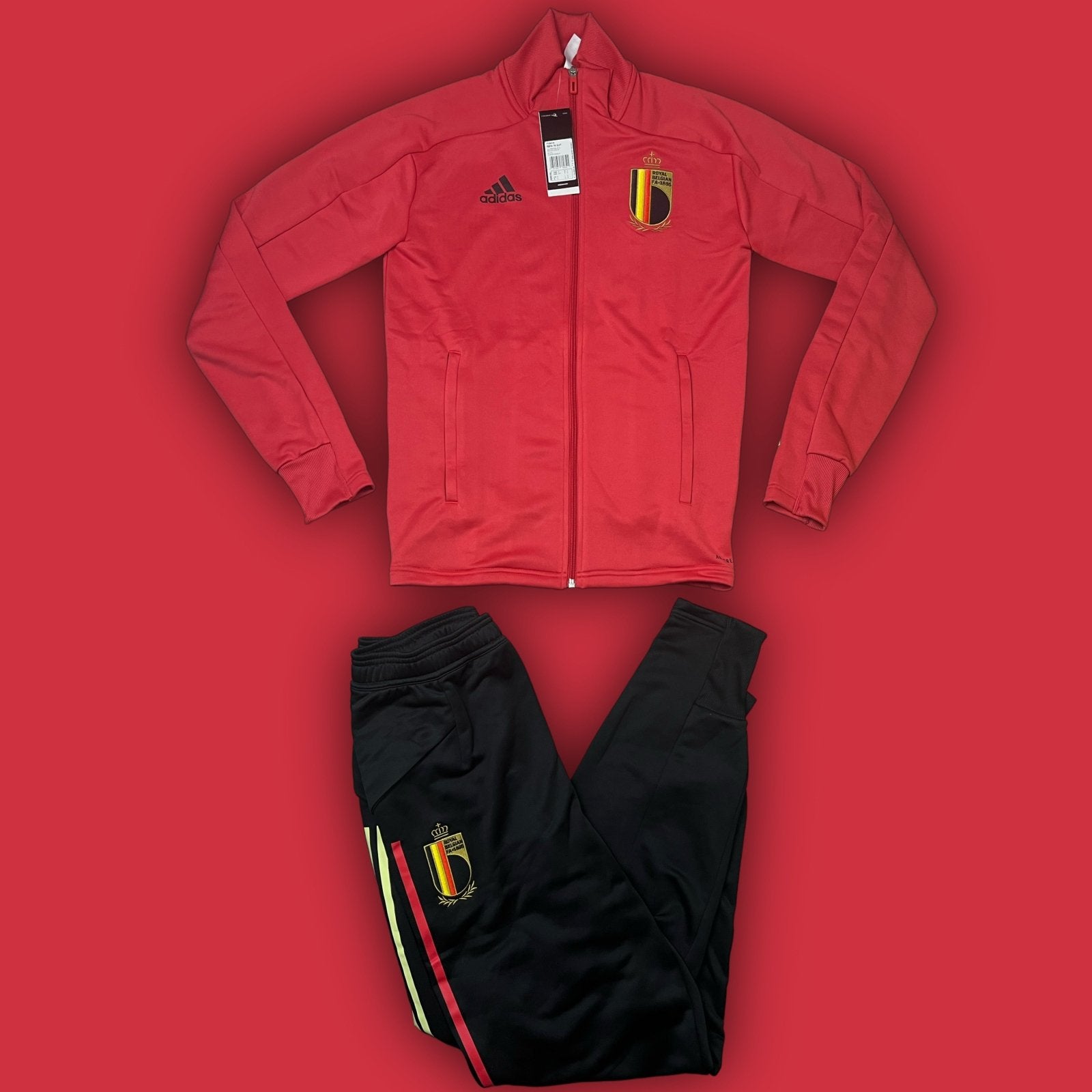 vintage Adidas Belgium tracksuit 2016-2017 DSWT {S} - 439sportswear