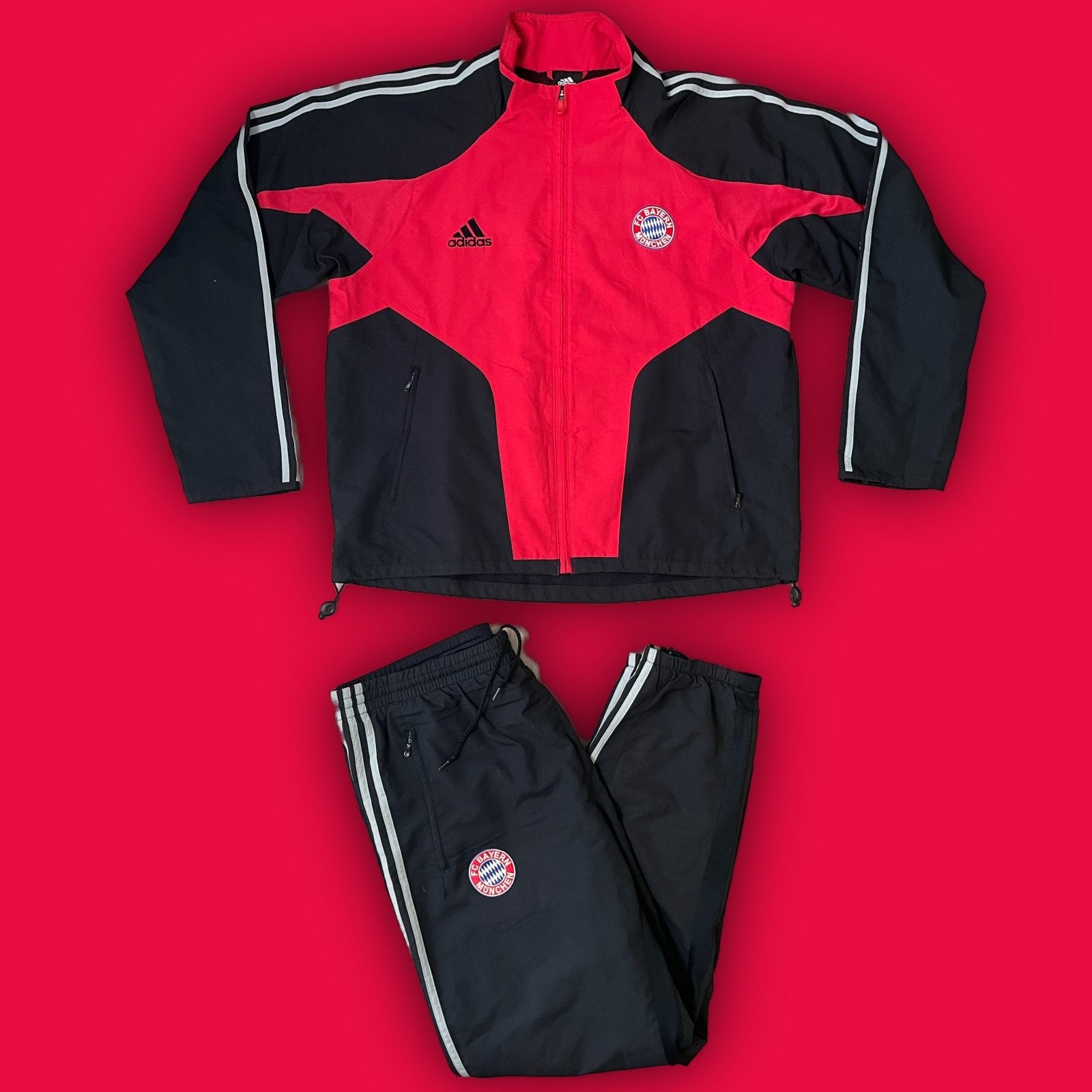 vintage Adidas Fc Bayern Munich tracksuit {XL} - 439sportswear