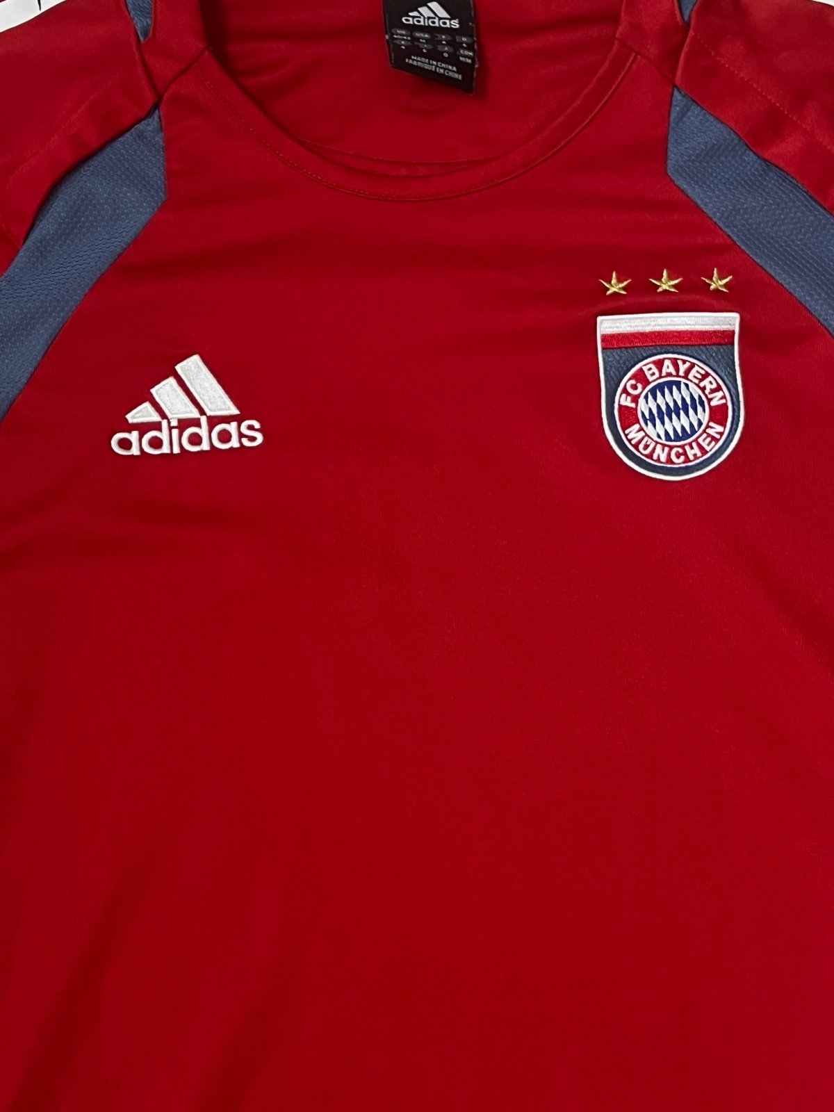 vintage Adidas Fc Bayern Munich trainingsjersey {M} - 439sportswear