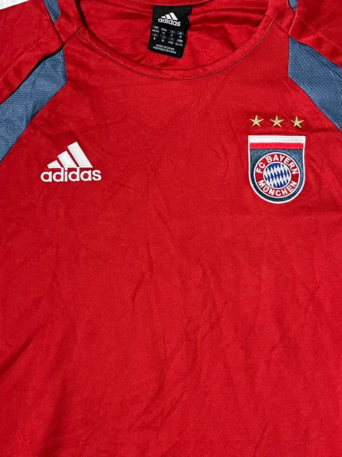 vintage Adidas Fc Bayern Munich trainingsjersey {XL} - 439sportswear