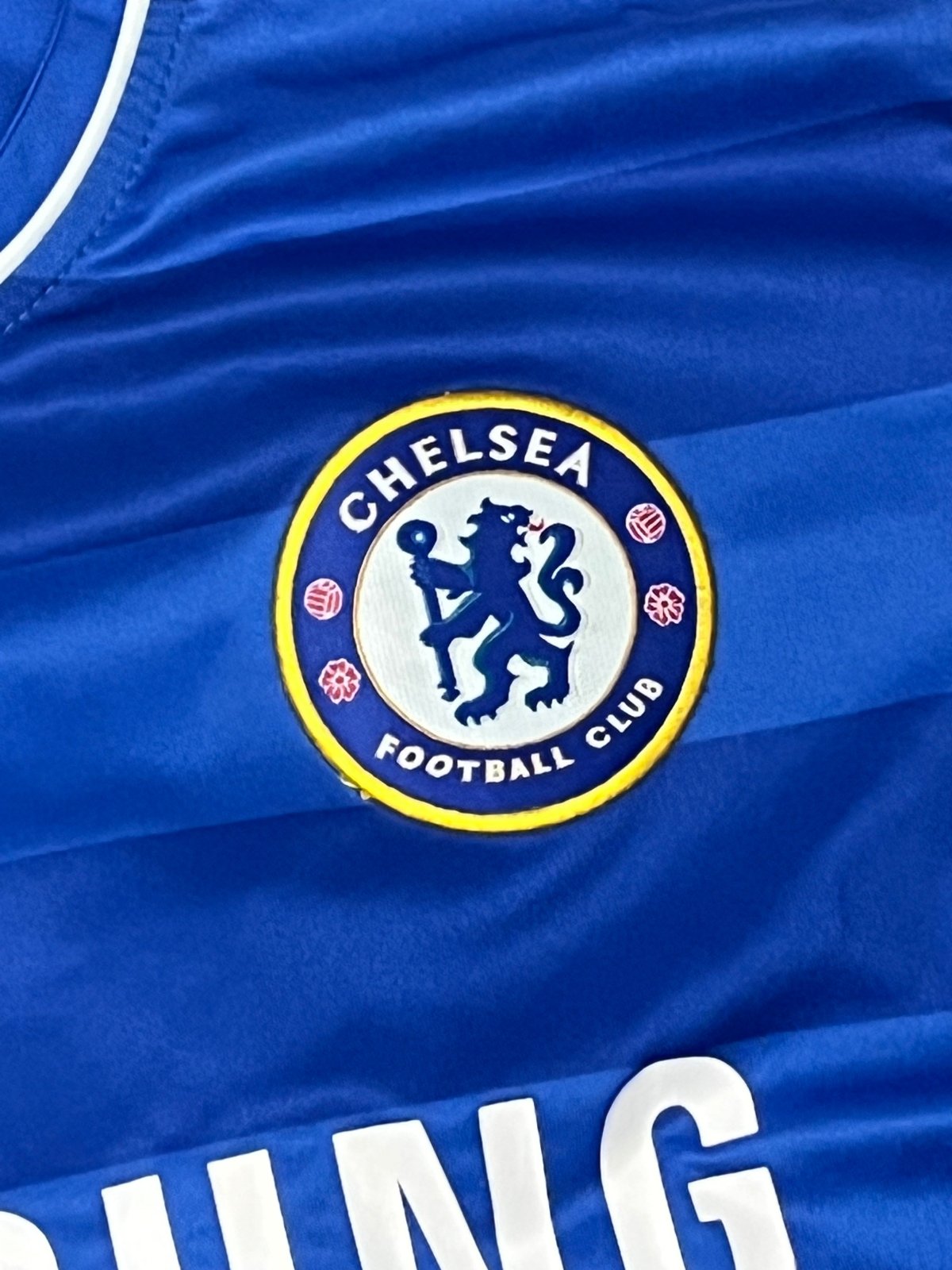 vintage Adidas Fc Chelsea 2011-2012 home DROGBA11 jersey {L} - 439sportswear