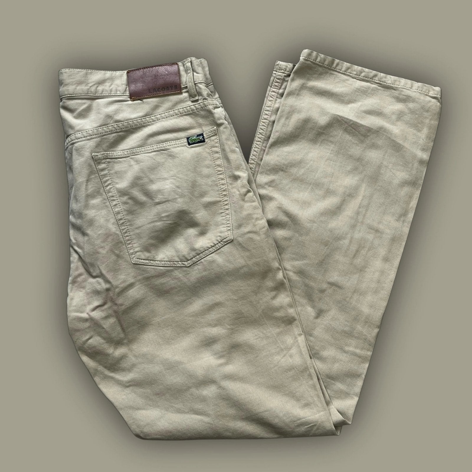 vintage beige Lacoste jeans Lacoste
