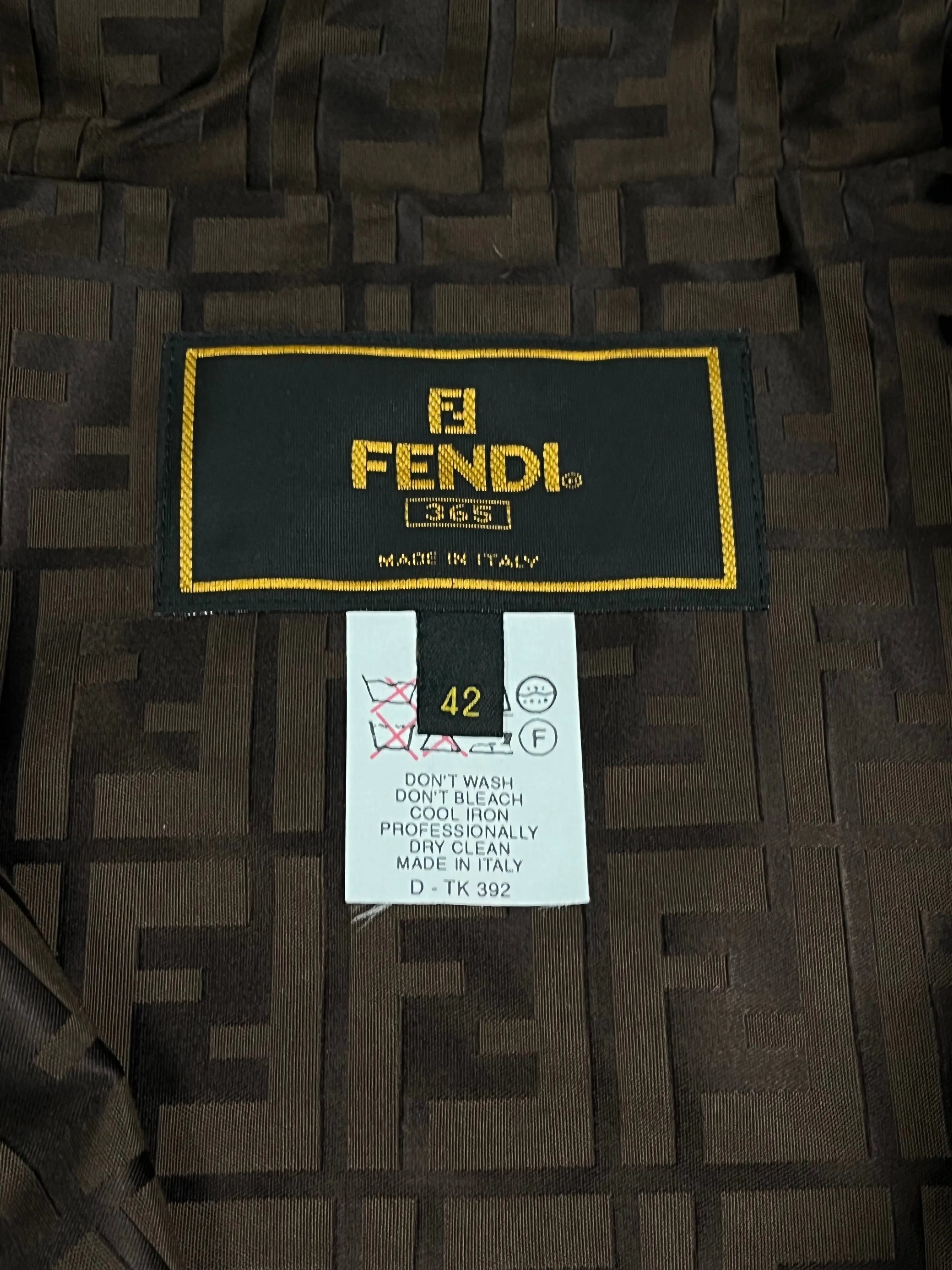 vintage monogram Fendi windbreaker Fendi