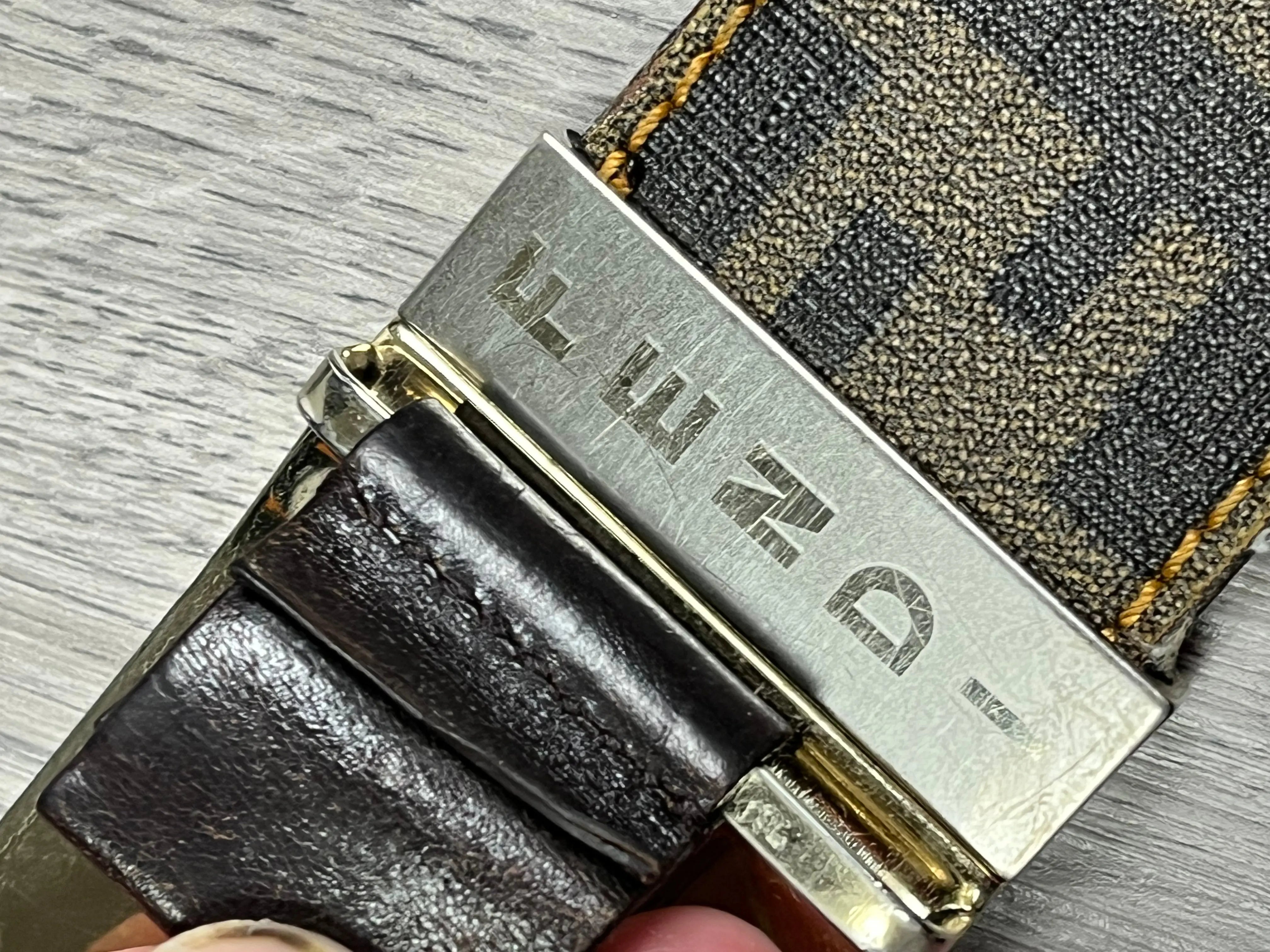 vintage reversible Fendi belt Fendi