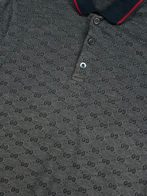 vintage Gucci monogram polo {M}