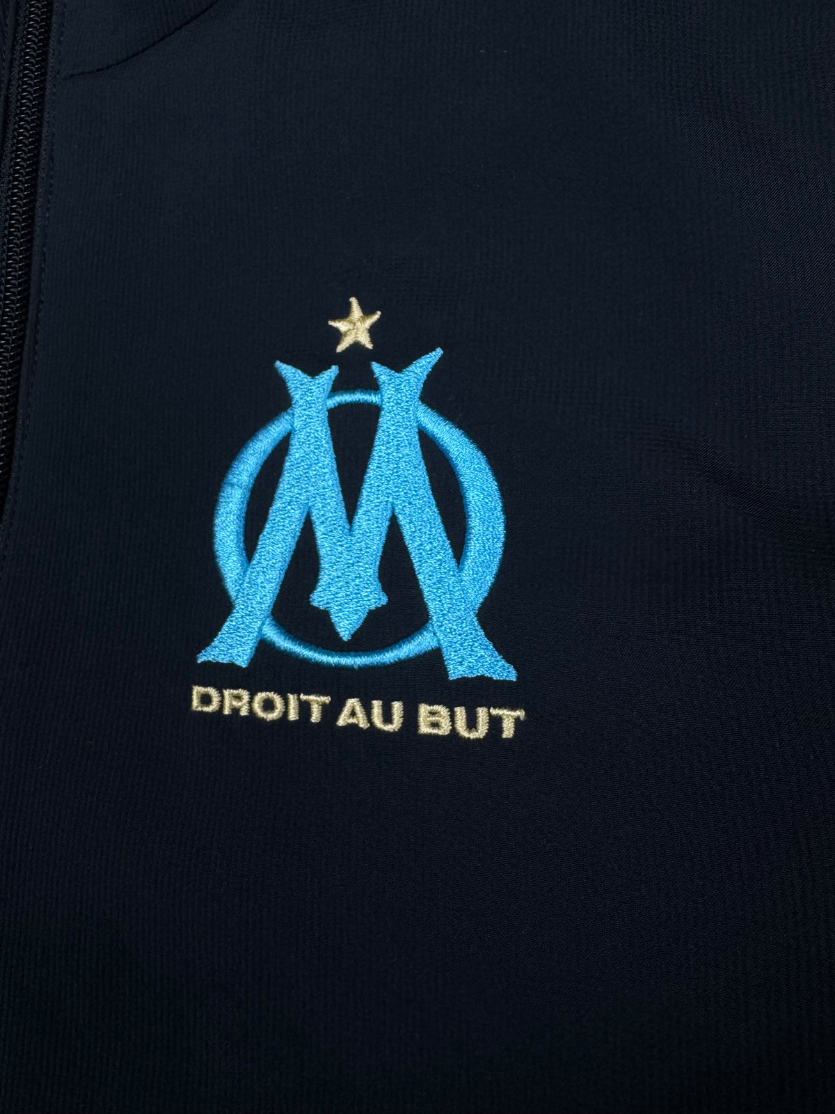 vintage Adidas Olympique Marseille windbreaker {XS}
