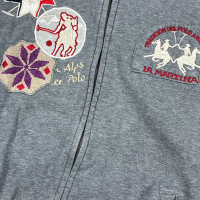 vintage La Martina sweatjacket {S}
