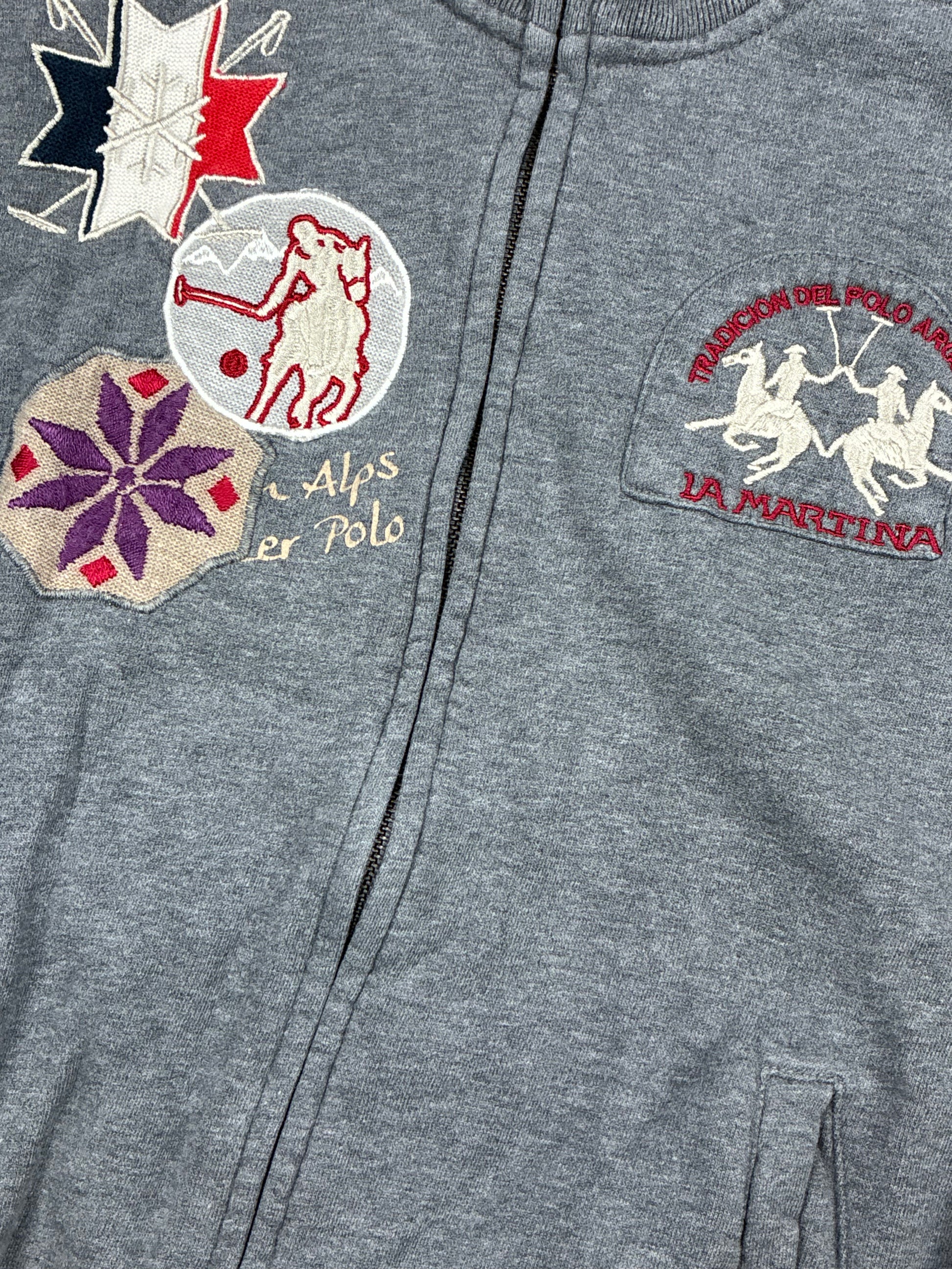 vintage La Martina sweatjacket {S}